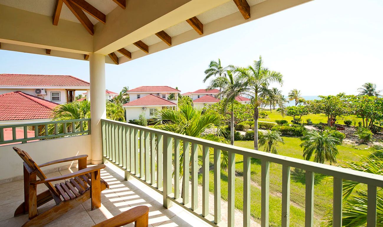 Belize Hopkins Bay Resort One Bedroom Kamer Beach View