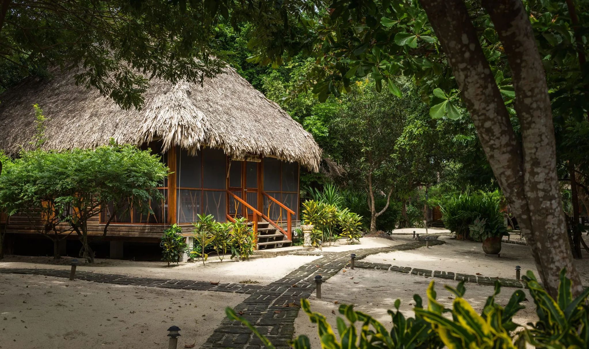 Belize Placencia Turtle Inn Garden View Cottage