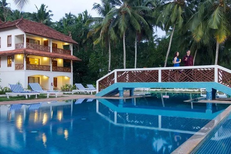 Zwembad Travancore Heritage Kovalam