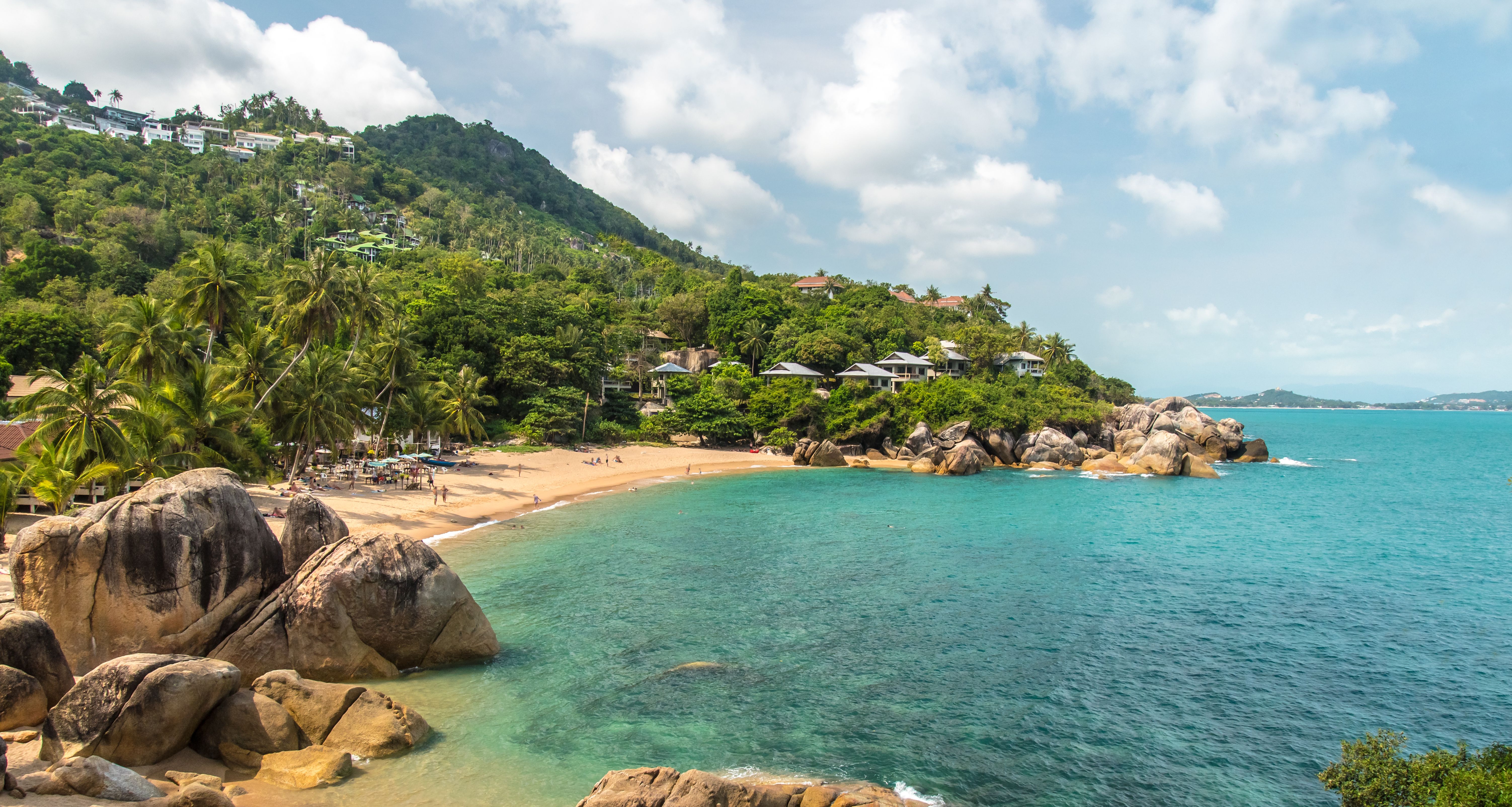 Thailand-Koh-Samui-coral-bay-cove-beach