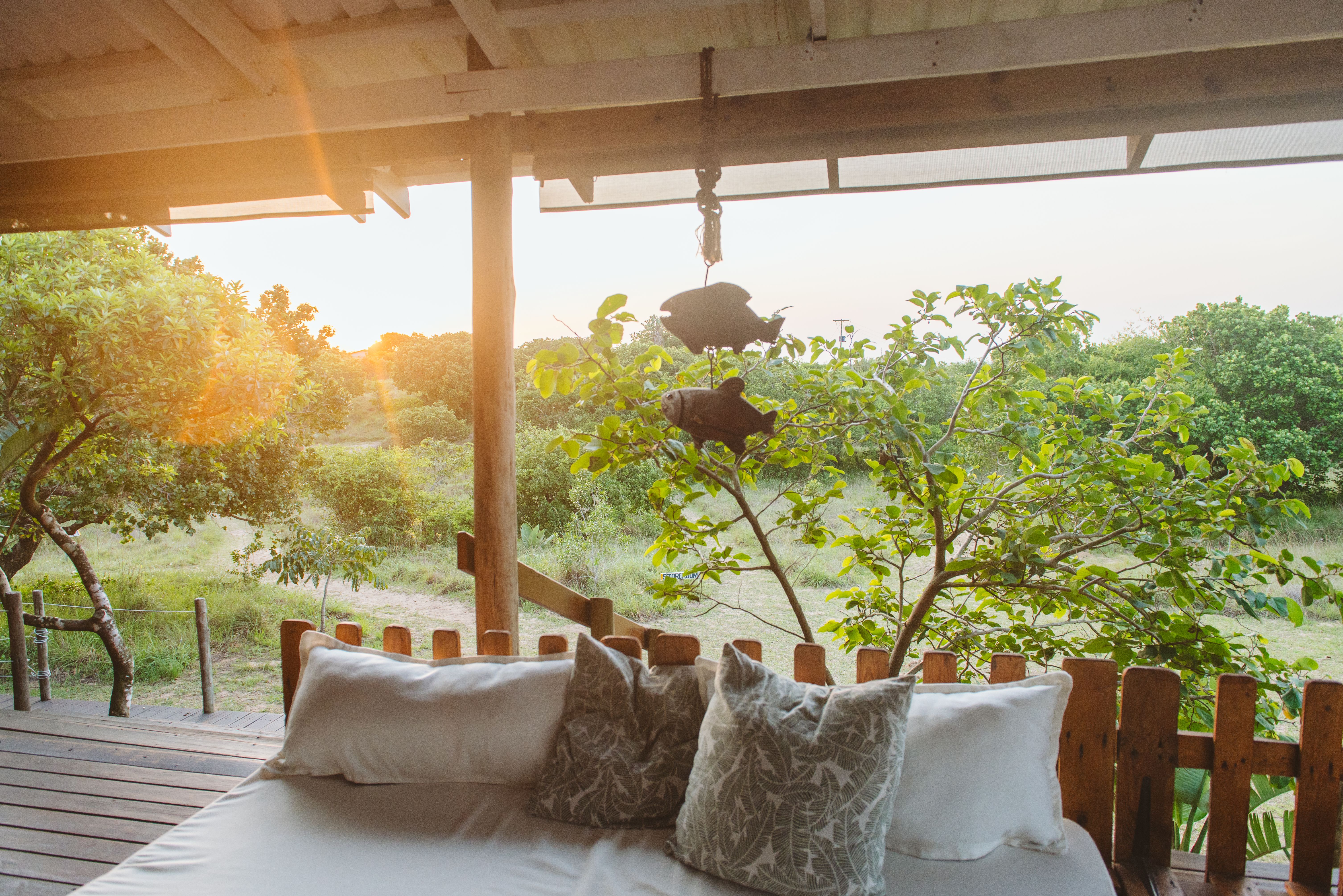 Zuid-Afrika Maputaland Big Skies Gugs Camp Restaurant