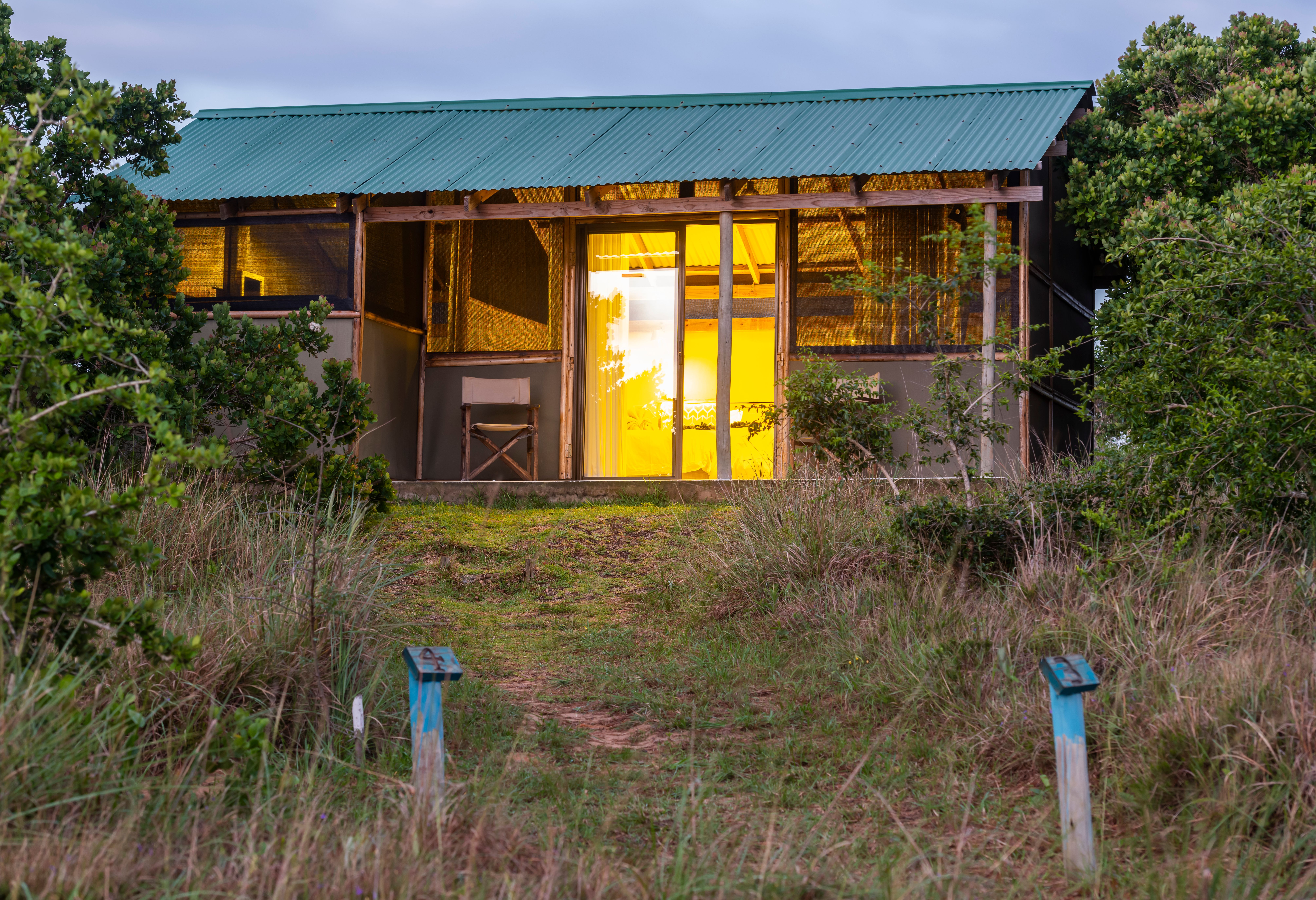 Zuid-Afrika Maputaland Big Skies Gugs Camp Kamer