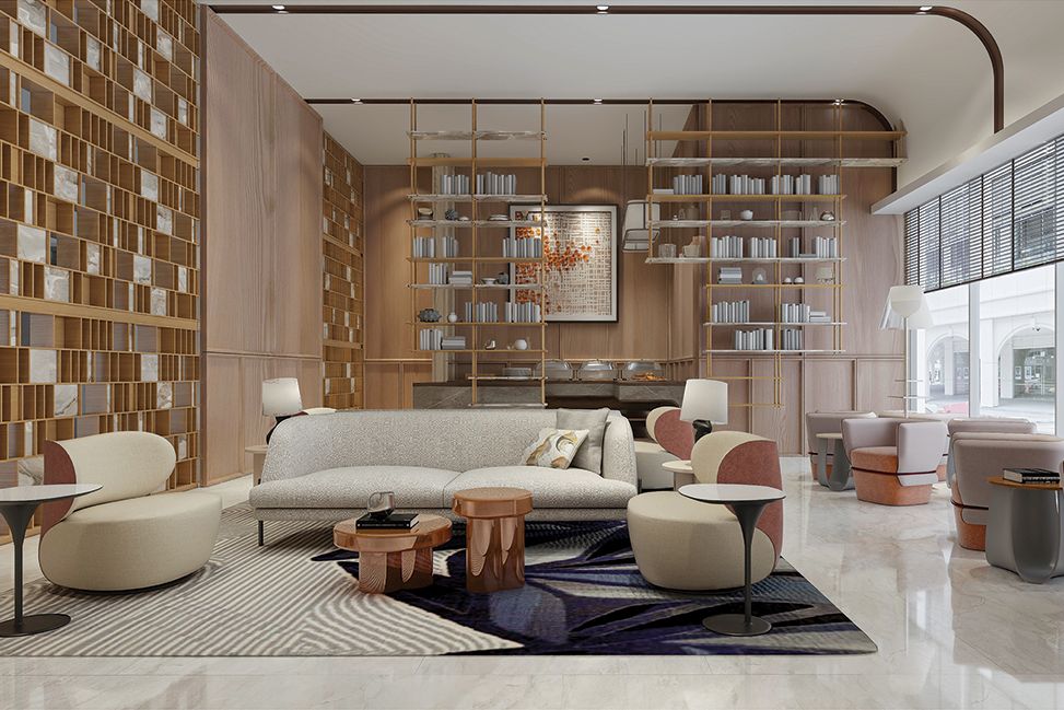 Singapore Wyndham Hotel Lounge