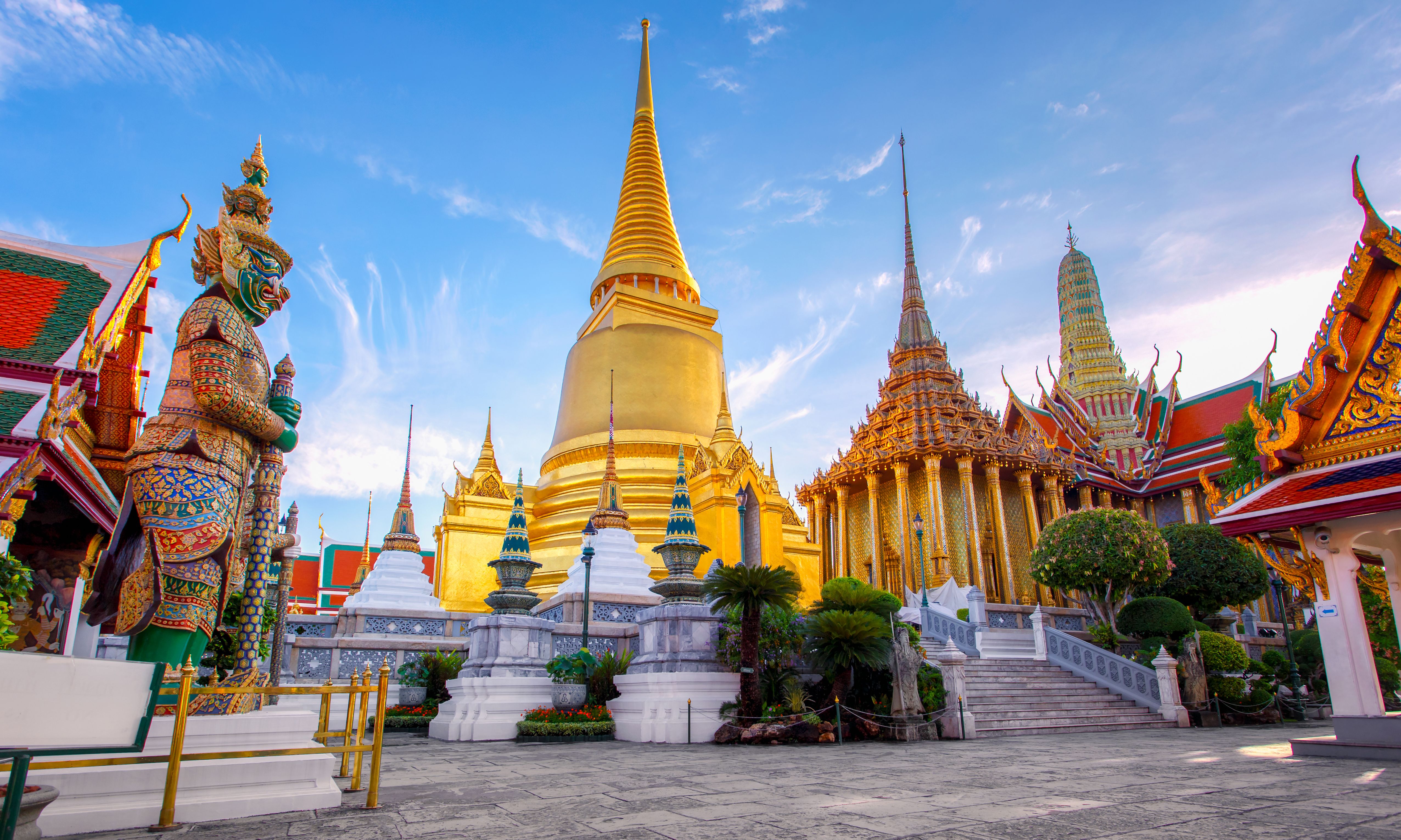 Thailand-Bangkok-Wat-Phra-Kaew-Ancient-Tempel