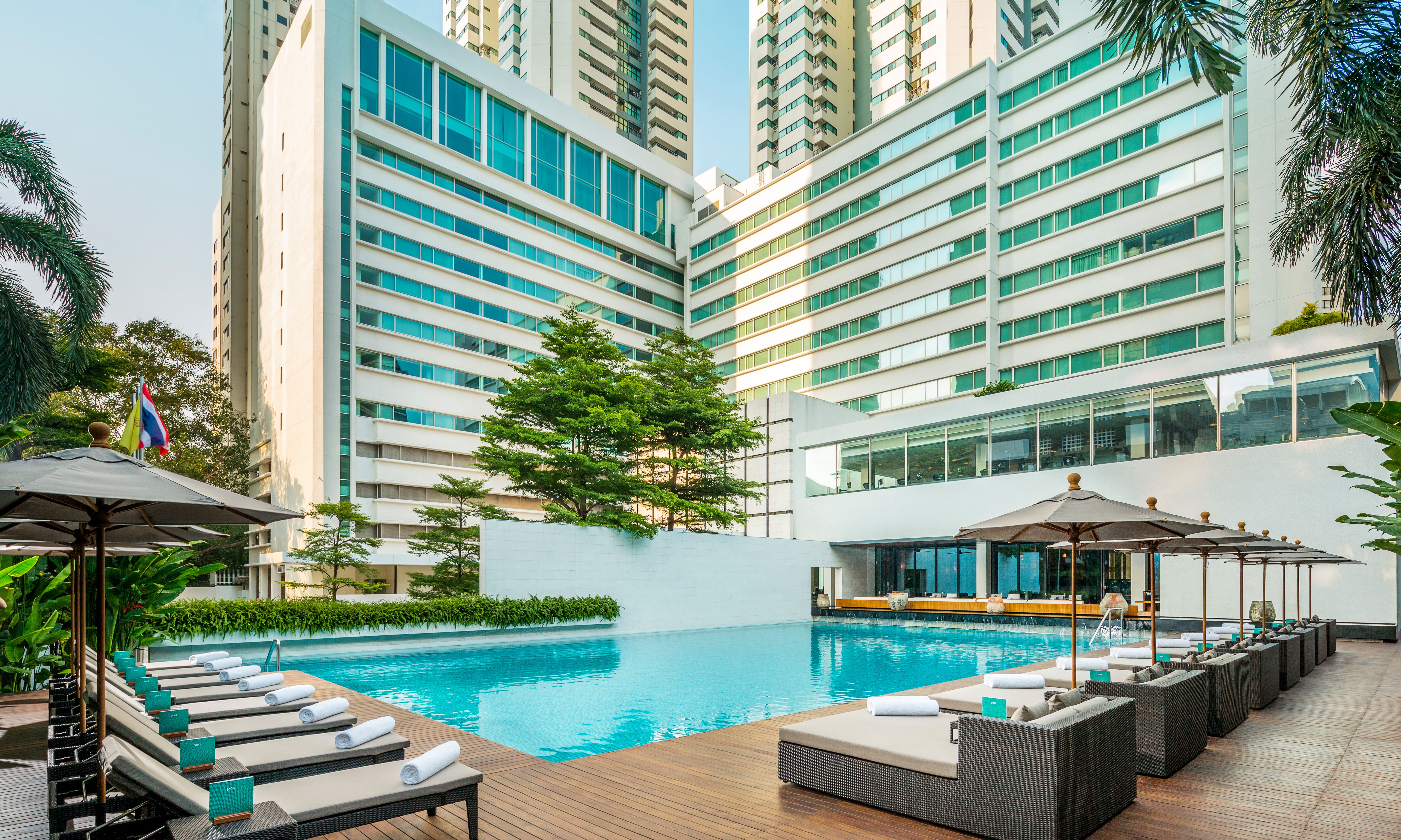 Thailand-Bangkok-COMO-Metropolitan-Zwembad