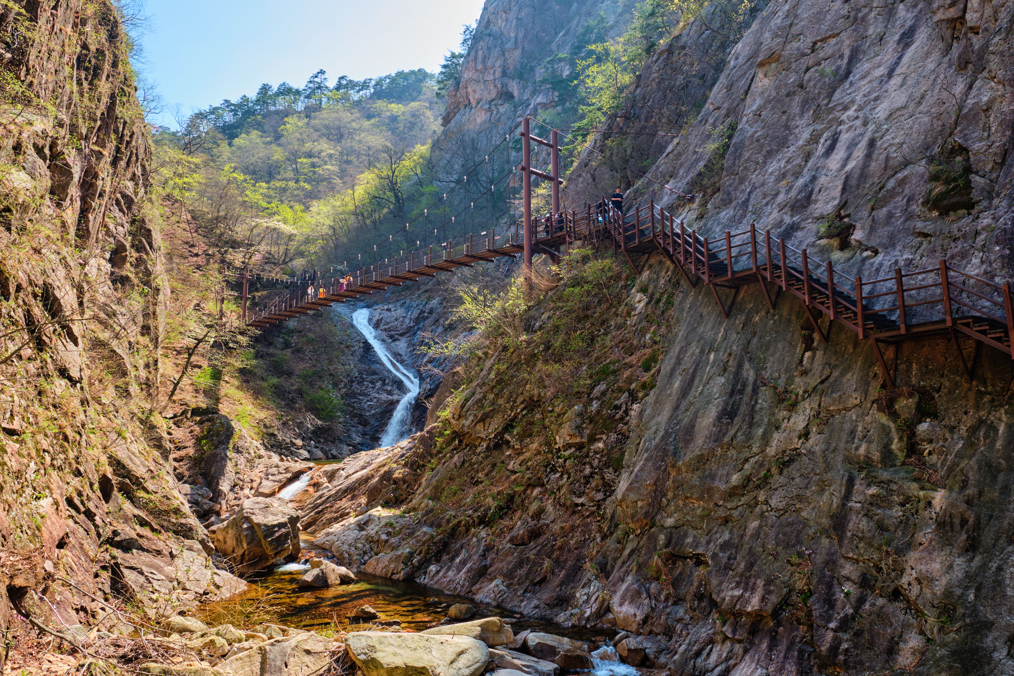 Waterval in Seoraksan National Park