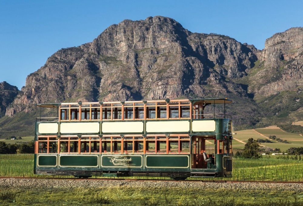 Wijn Tram in Franschhoek