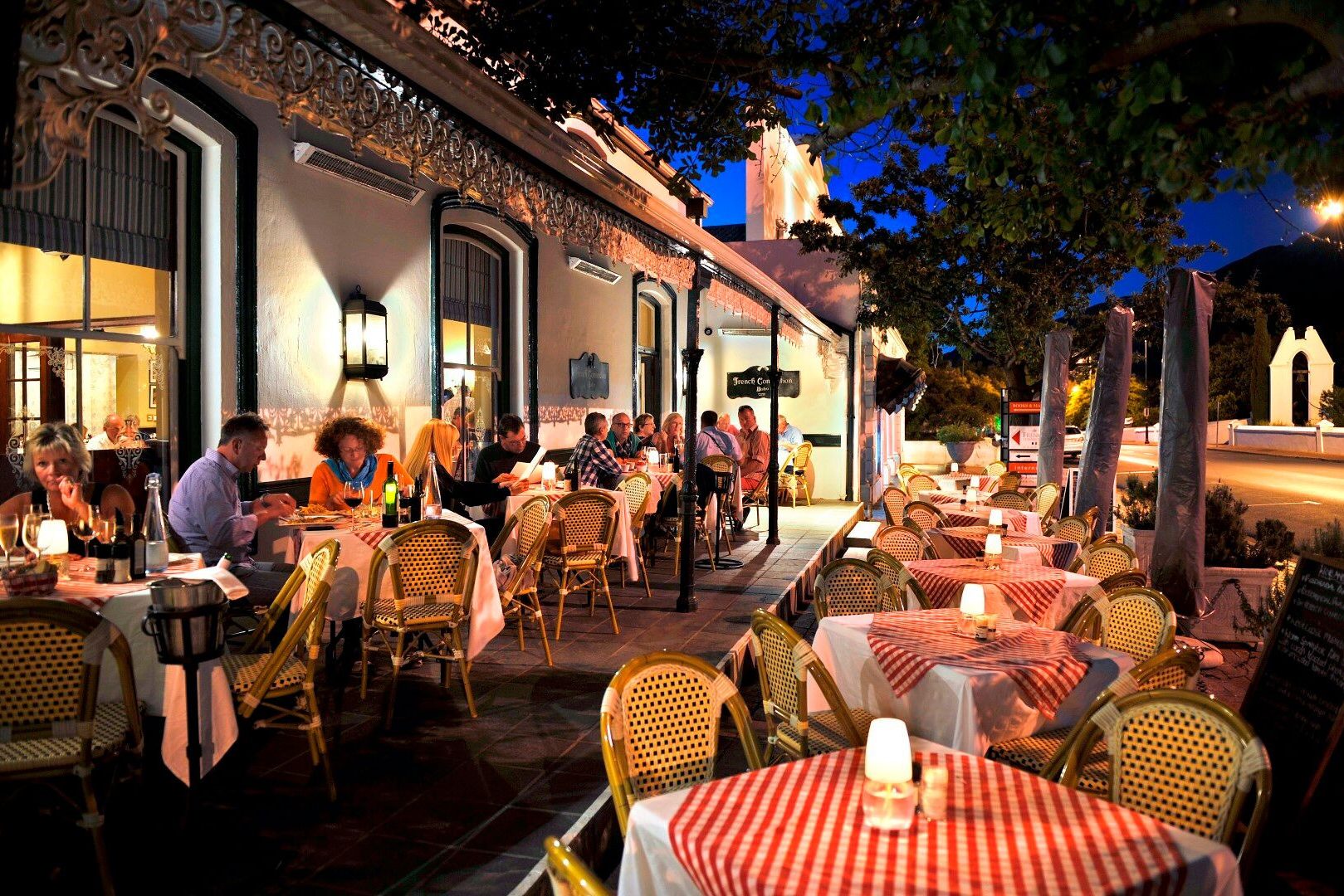 Dineren in Franschhoek