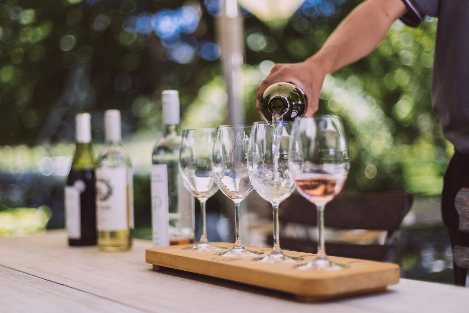 Wijnproeverij in Zuid-Afrika