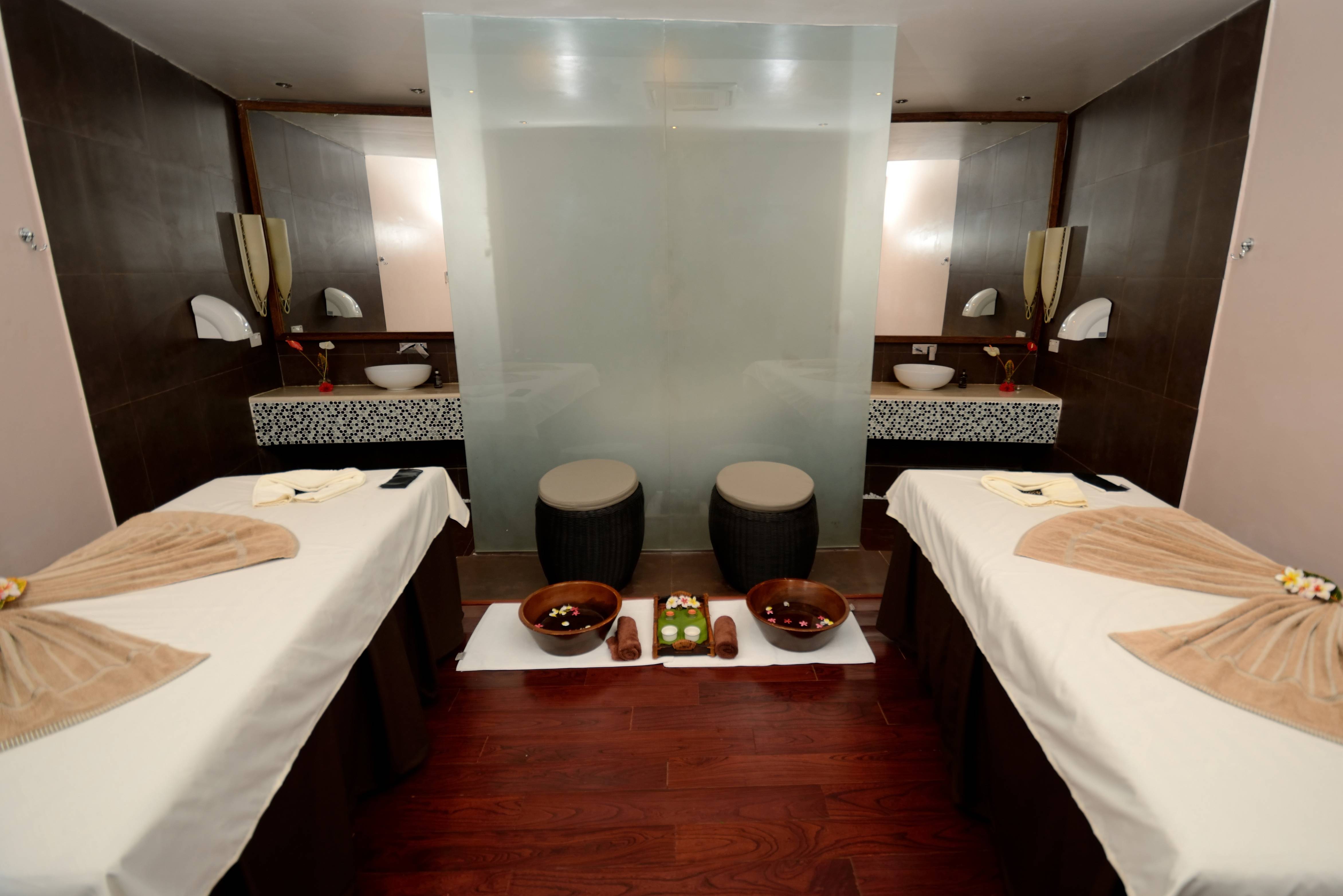 Spa in het Ocean Paradise Resort op Zanzibar