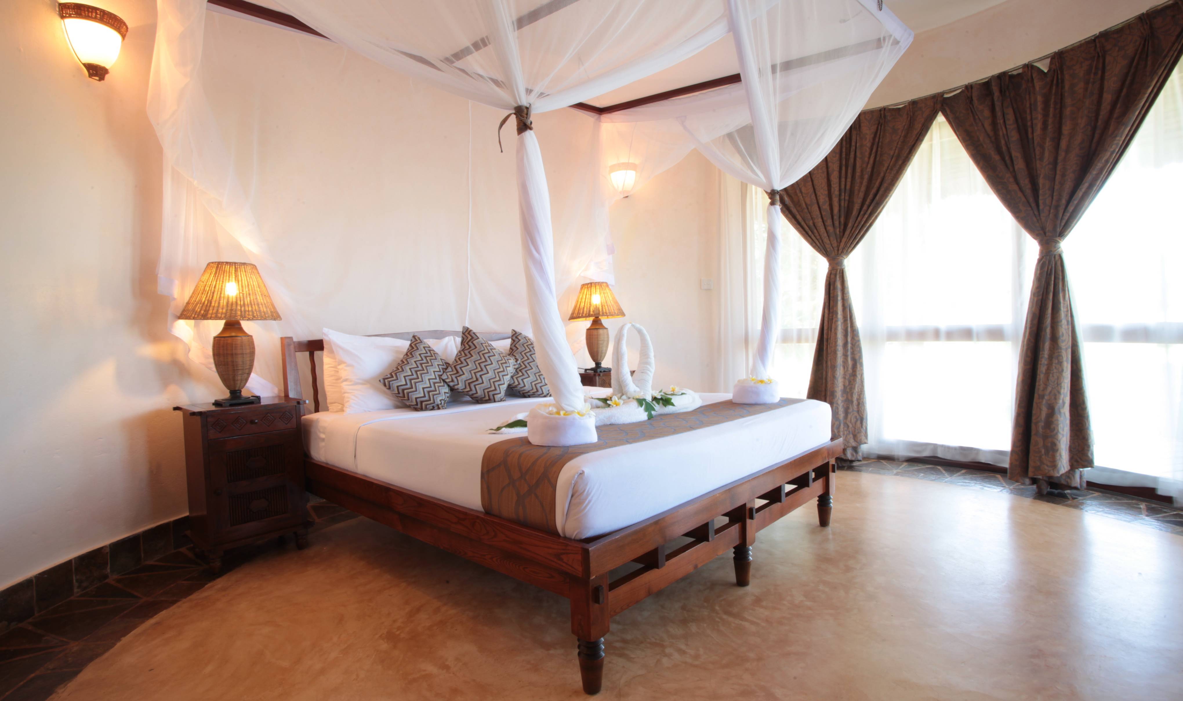 Superiorkamer in het Ocean Paradise Resort op Zanzibar