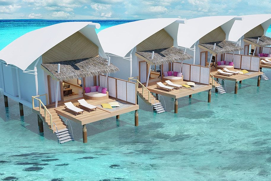 Waterbungalows Cinnamon Hakuraa Huraa op de Malediven