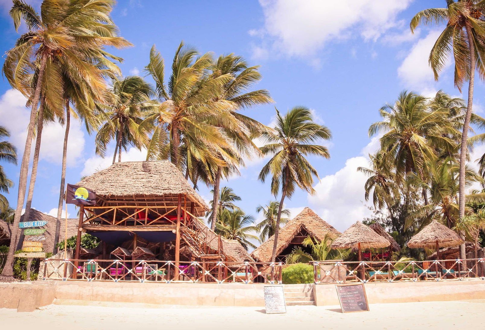 Blue Reef Sport and Fishing Lodge in Jambiani op Zanzibar