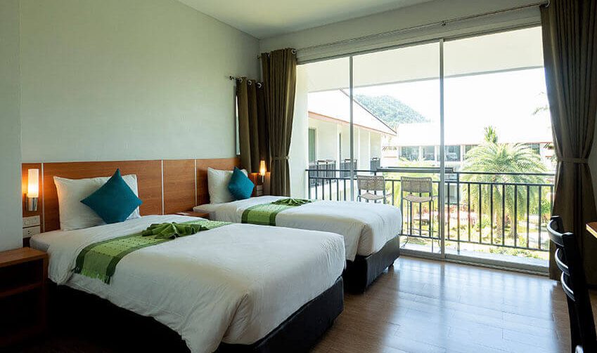 Superior Gardenwing kamer in het Royal Lanta Resort op Koh Lanta in Thailand