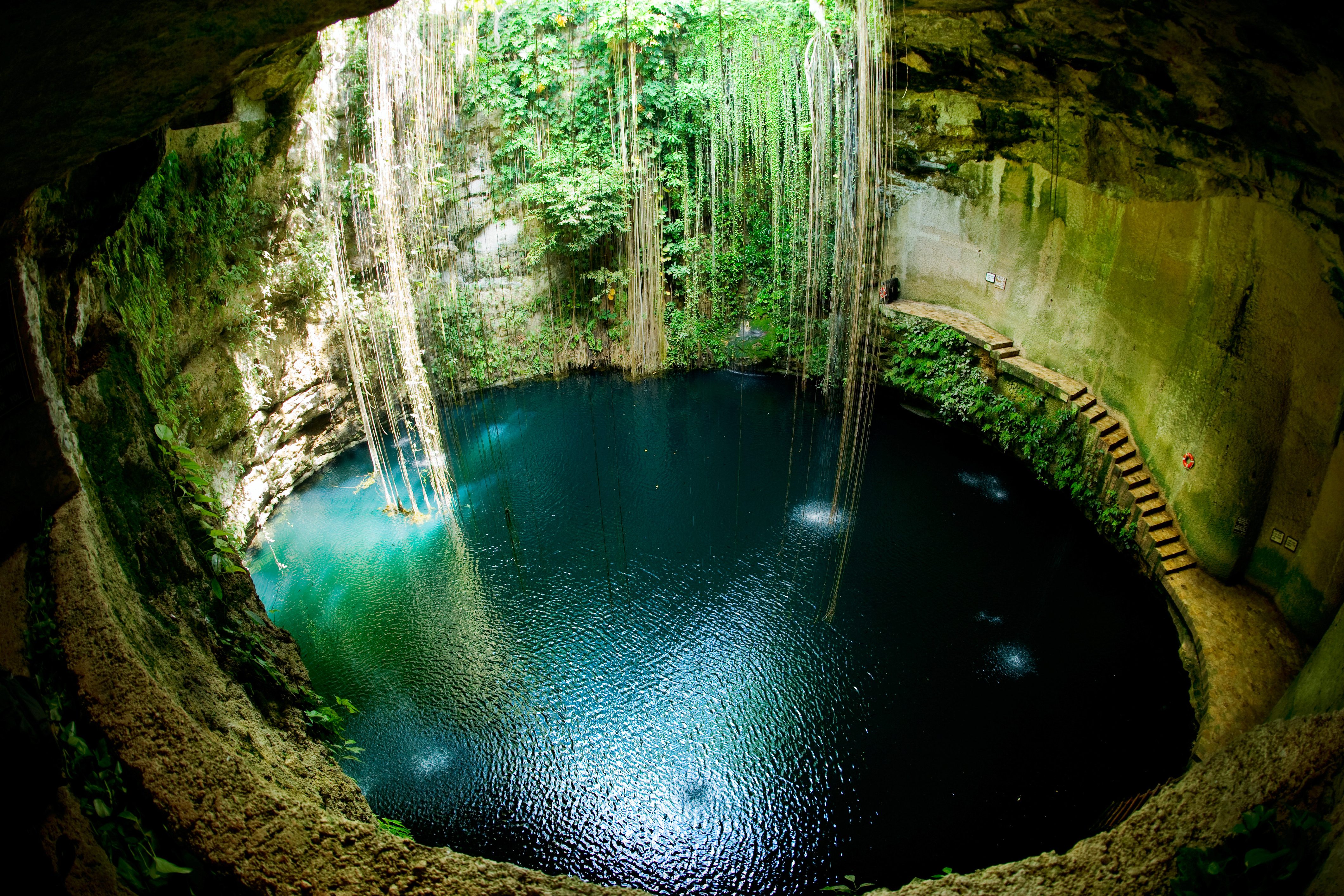 Ik Kil Cenote Yucatan Mexico