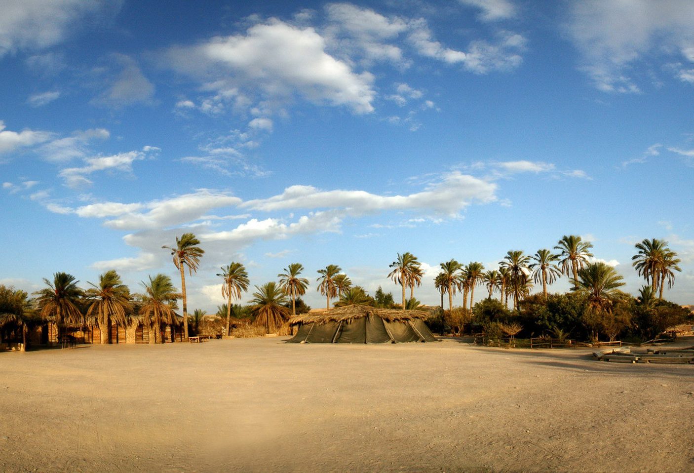 Kfar Hanokdim in de Judea woestijn, Israël