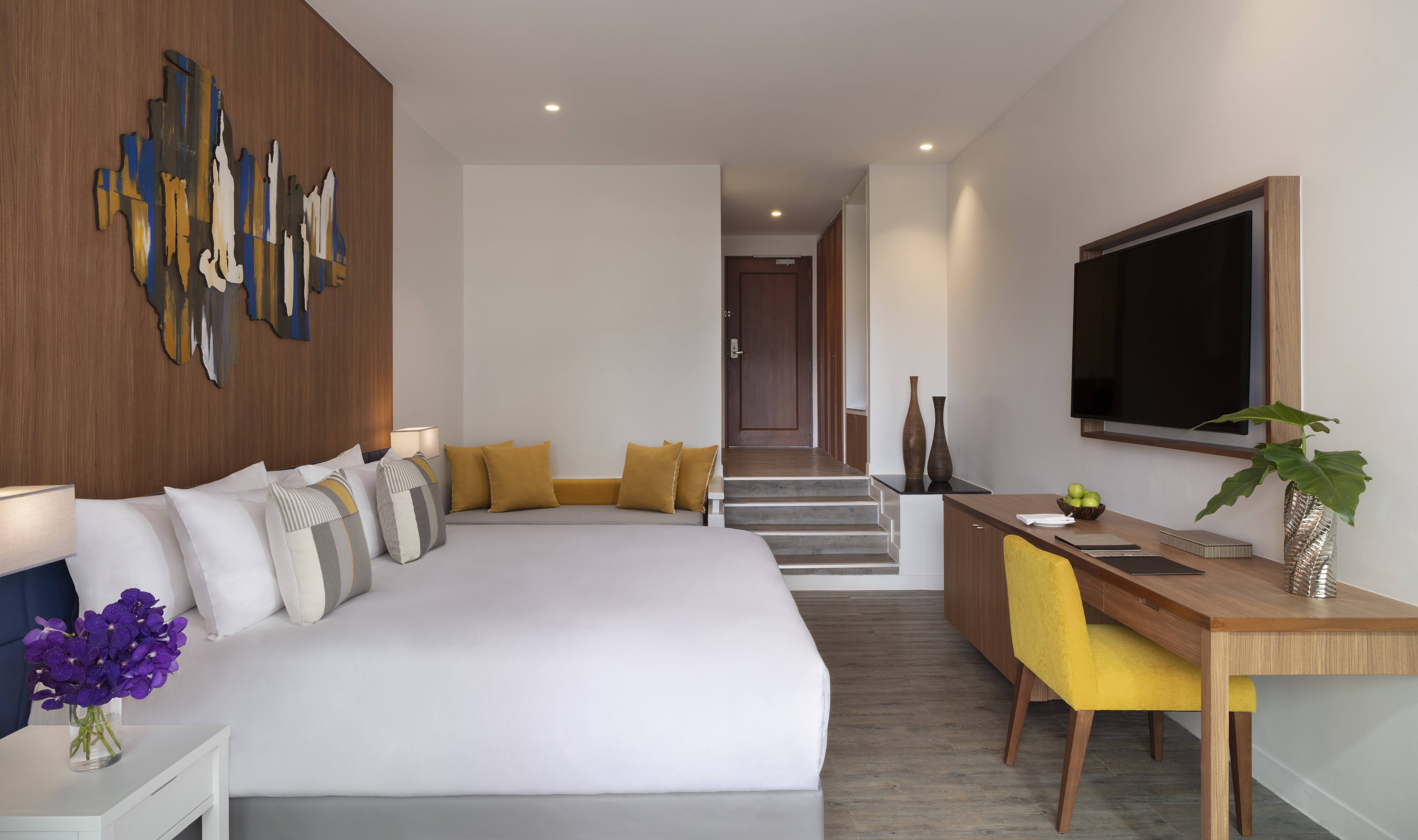 Avani kamer in het Avani Ao Nang Cliff Krabi Resort in Thailand