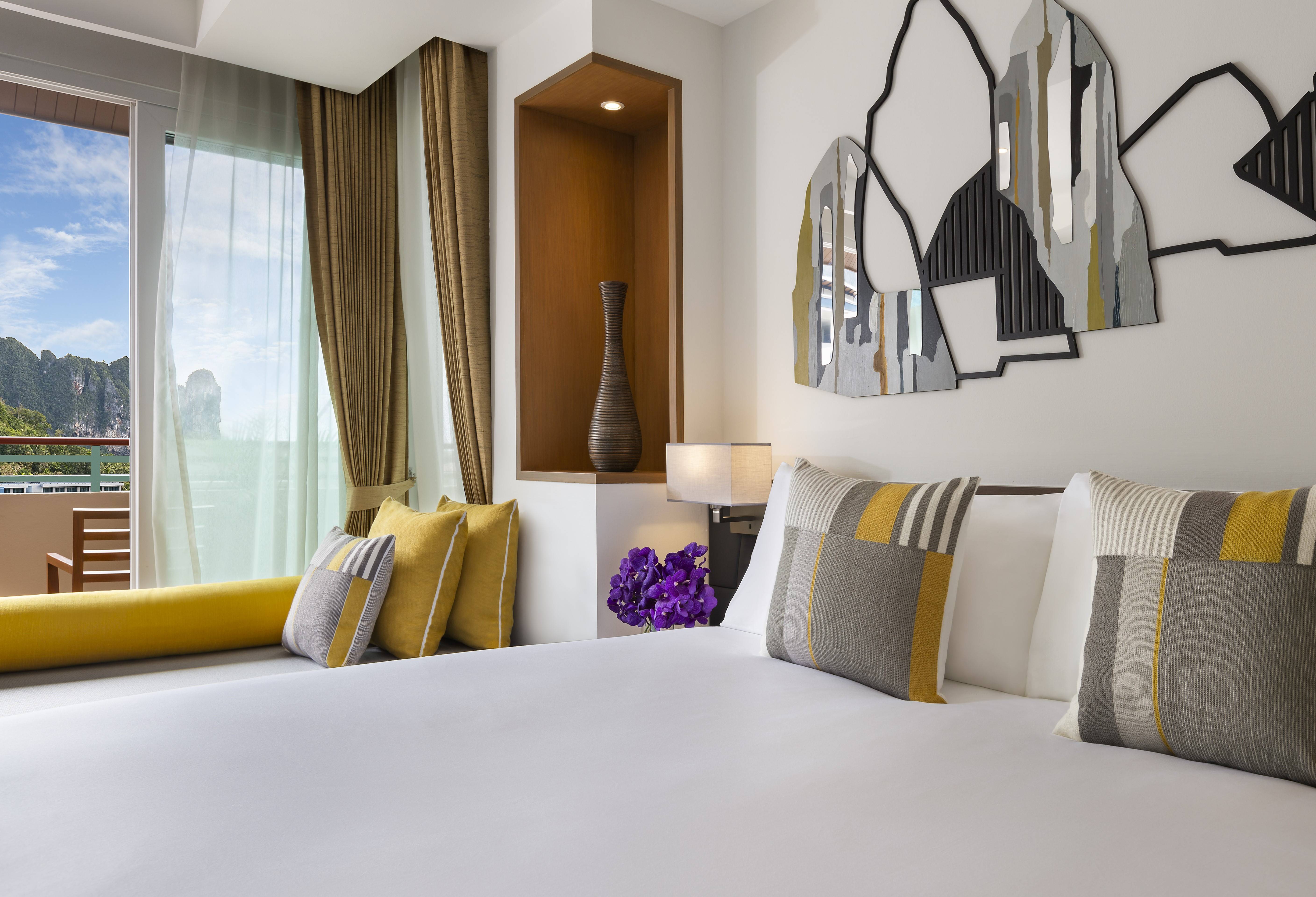 Kamer in het Avani Ao Nang Cliff Krabi Resort in Thailand