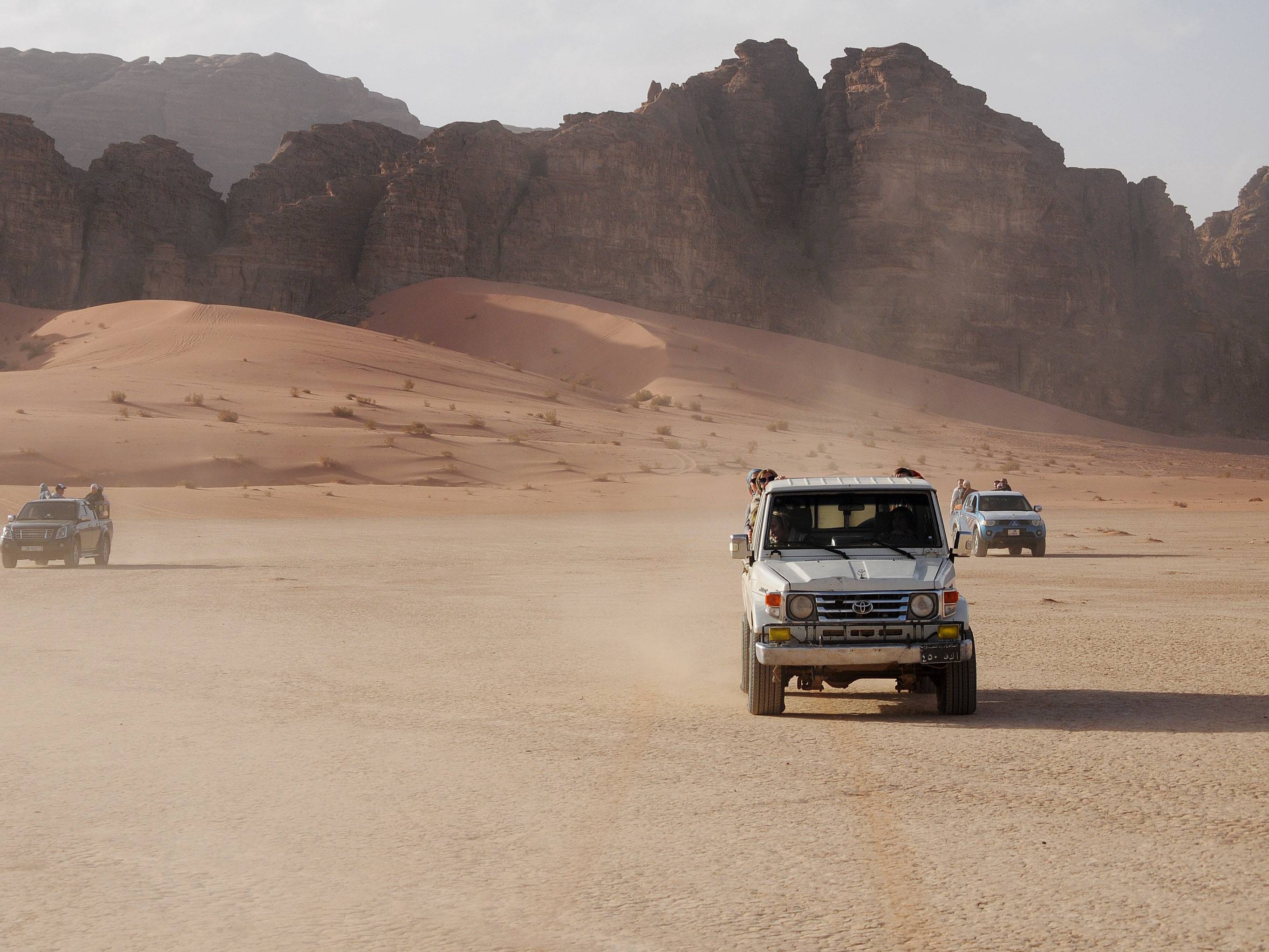 wadi rum woestijn