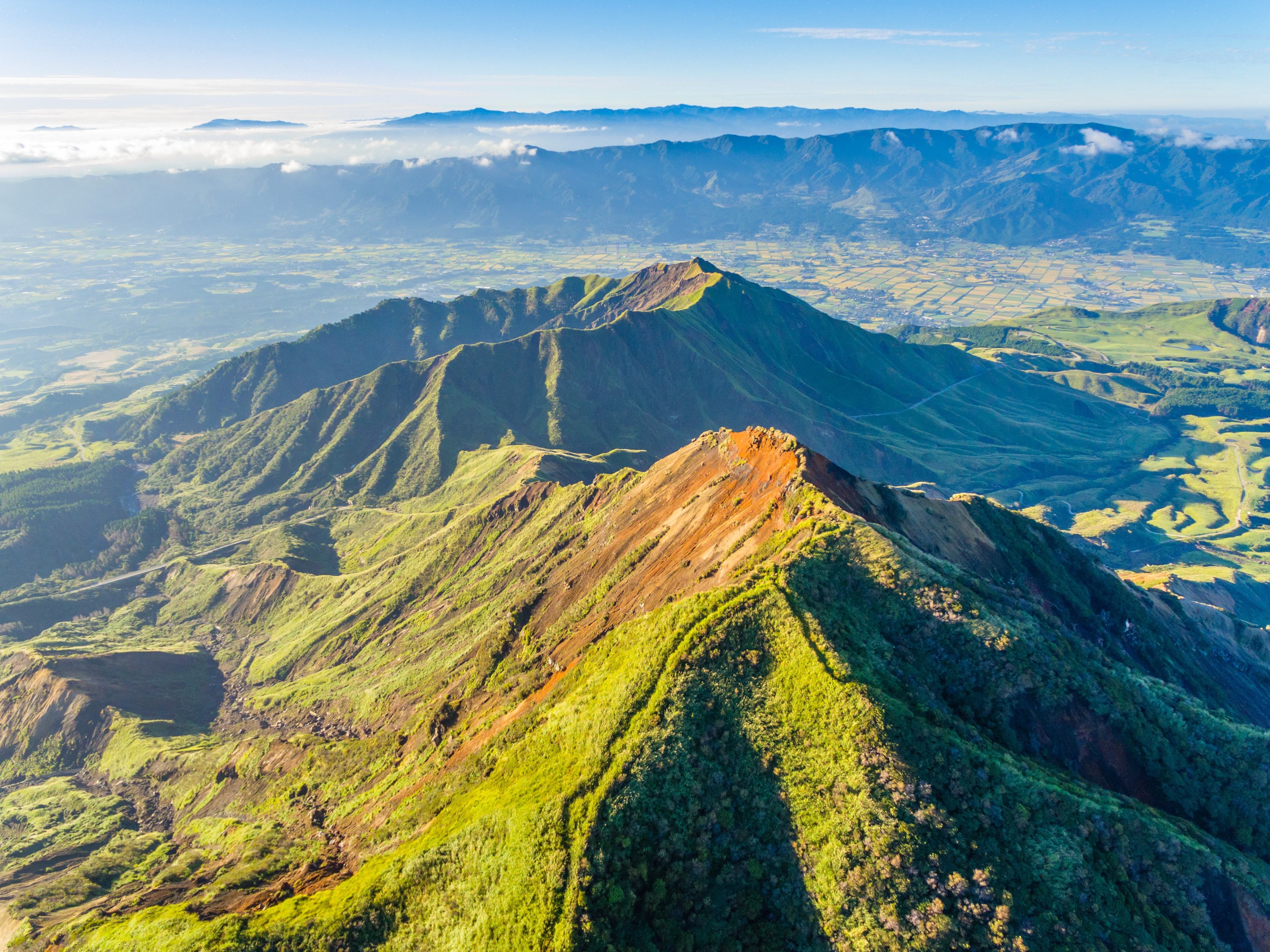 Mount Aso in Japan