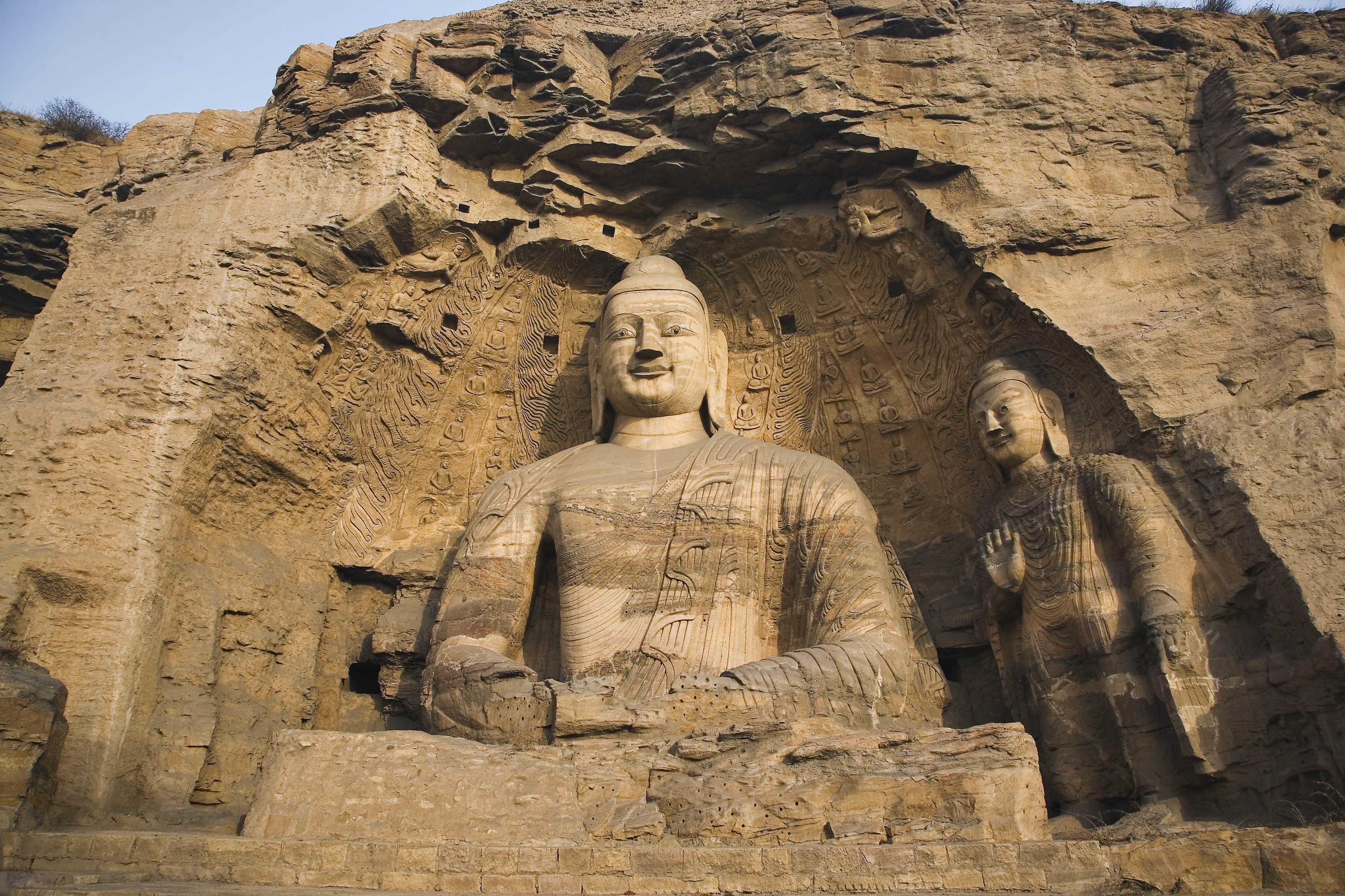 Grotten van Yungang in Datong