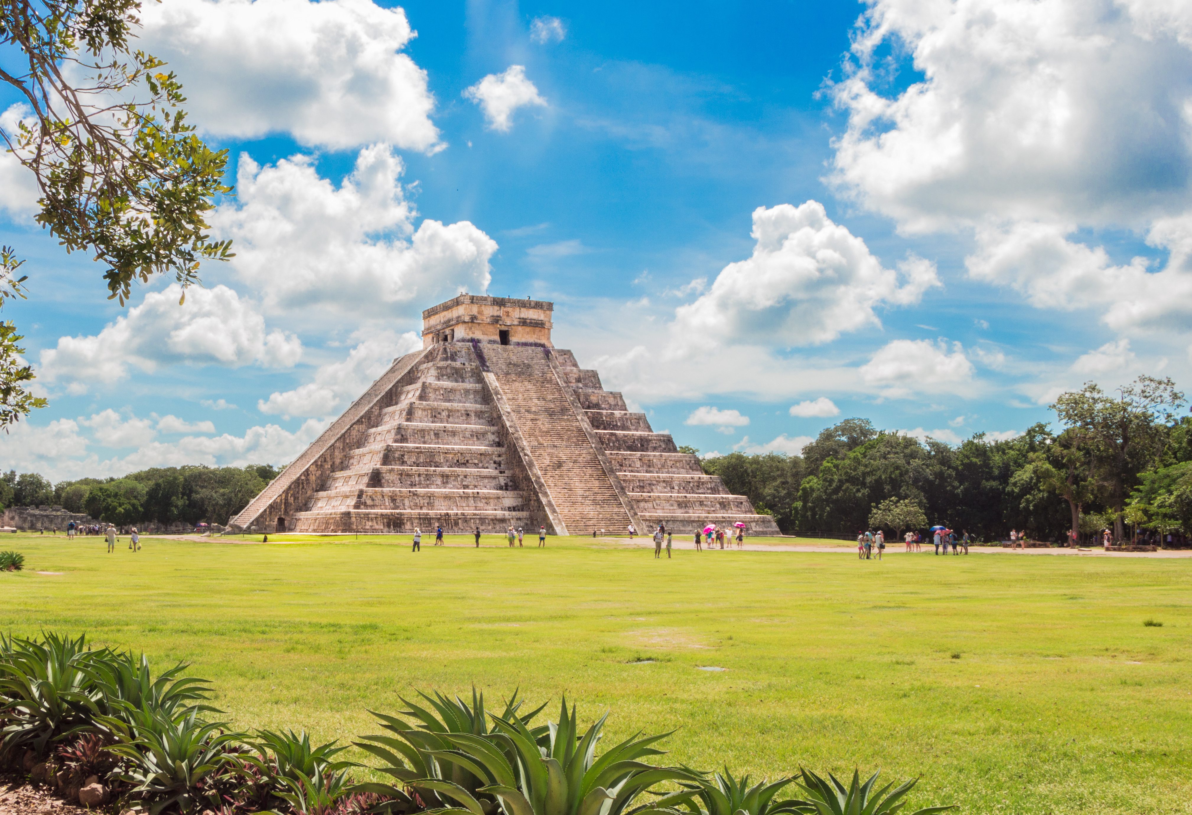 Maya-stad Chichen Itza in Yucatan Mexico