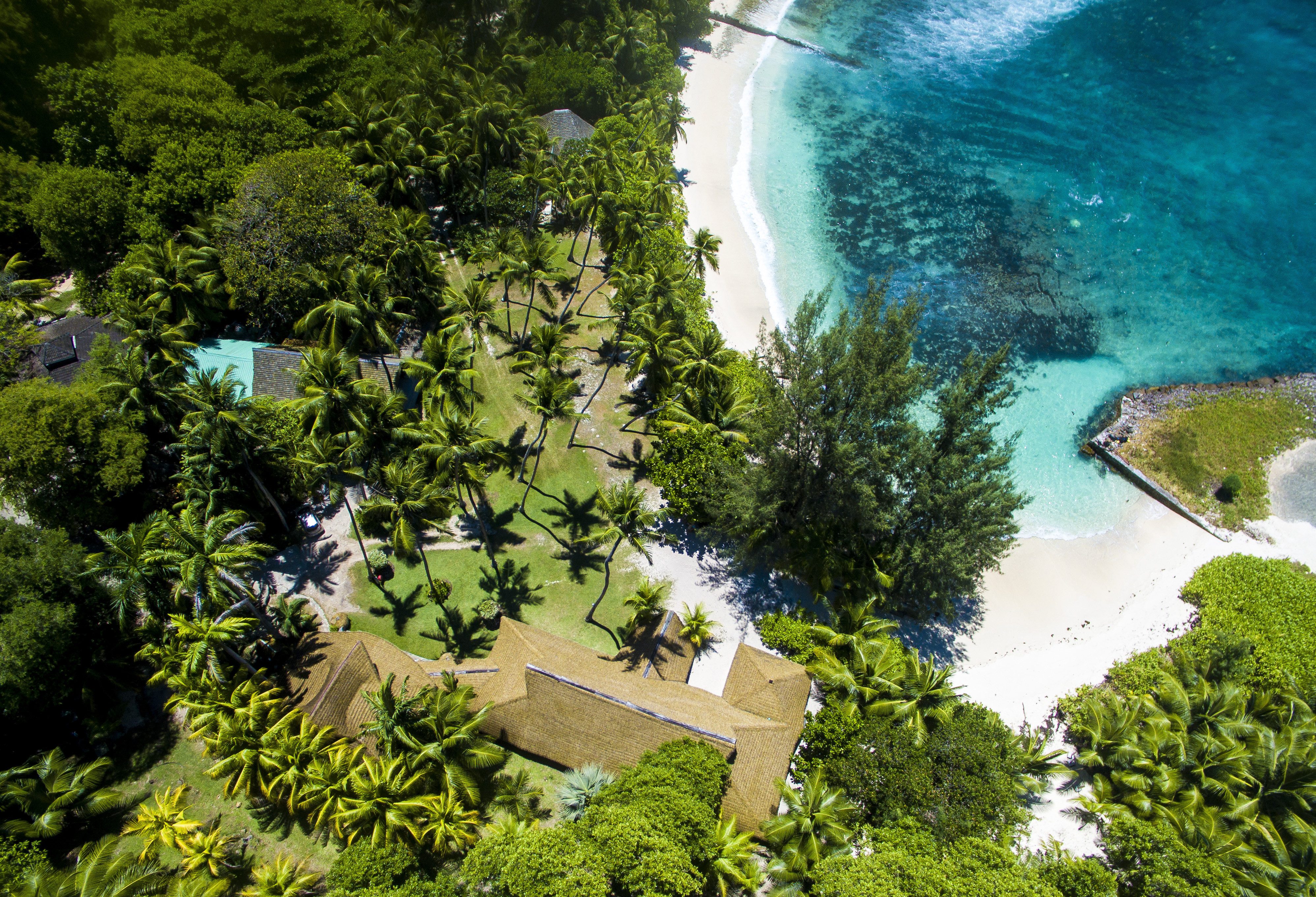 Cap Lazare kust natuurreservaat op Mahé Seychellen
