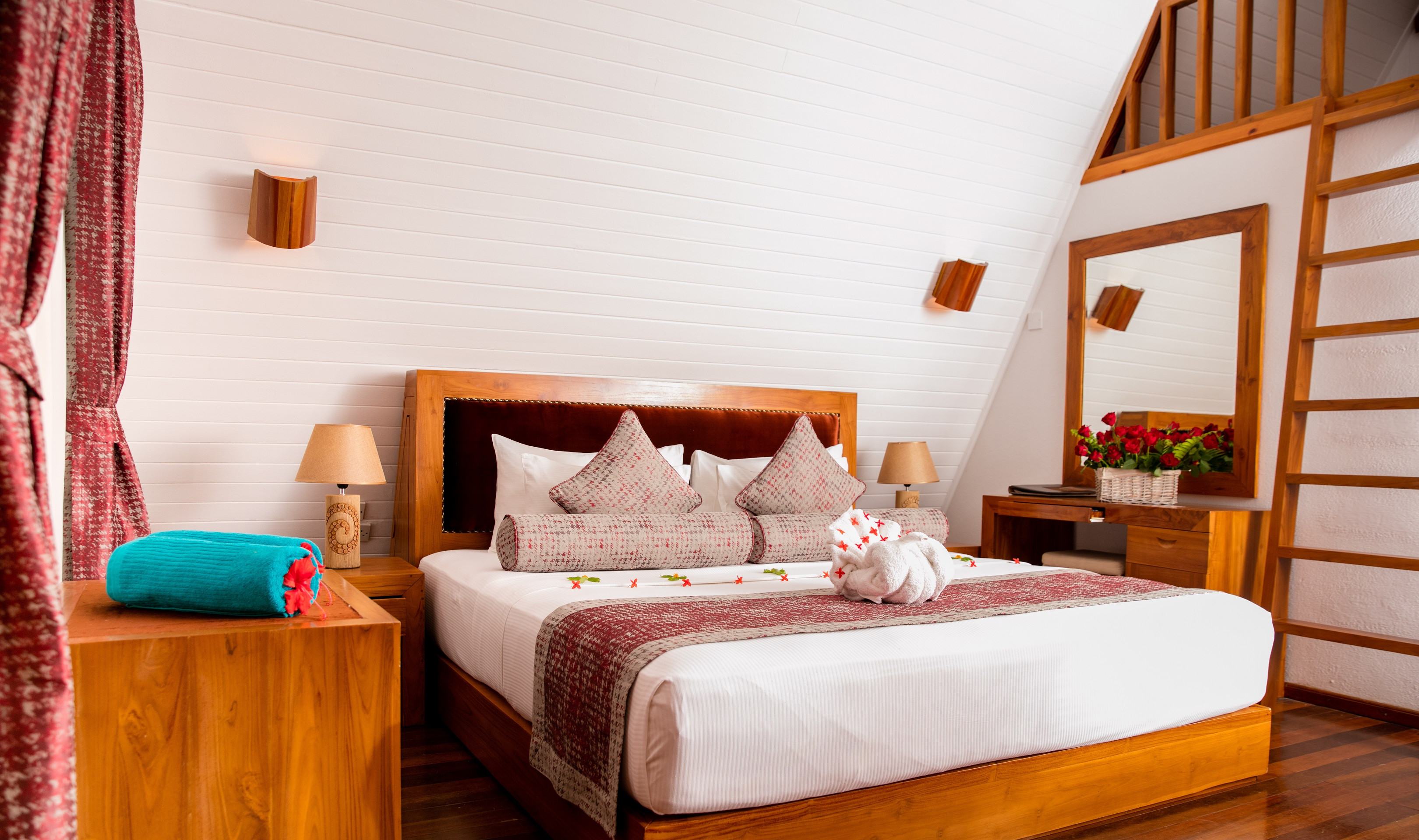 Garden Chalet van La Digue Island Lodge in de Seychellen