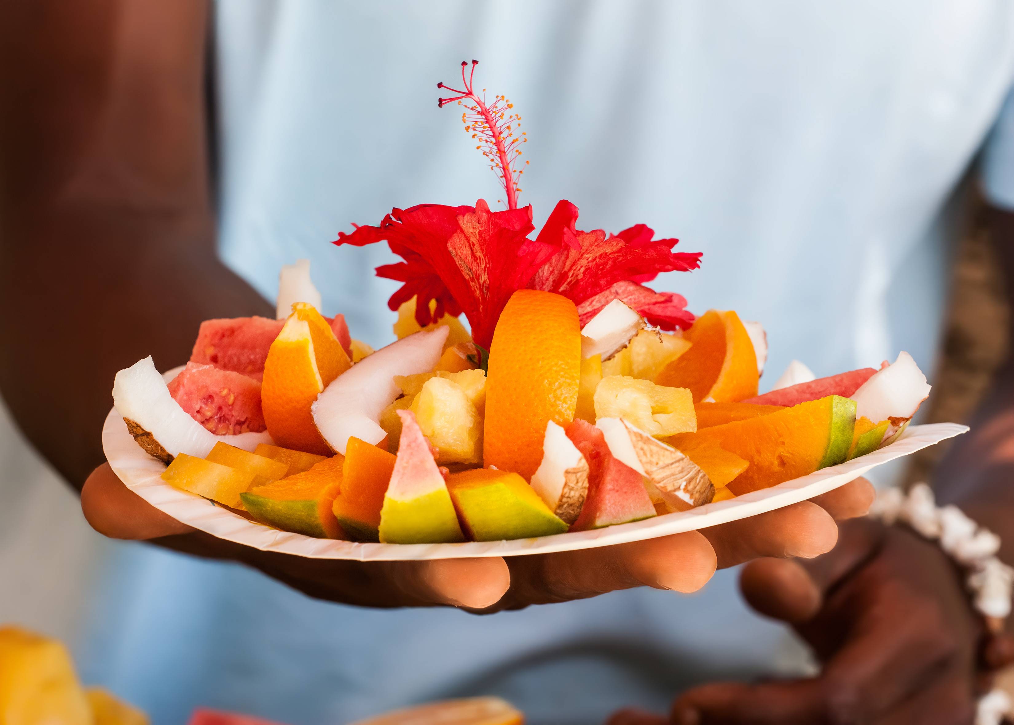 Seychellen-tropische-fruitsalade