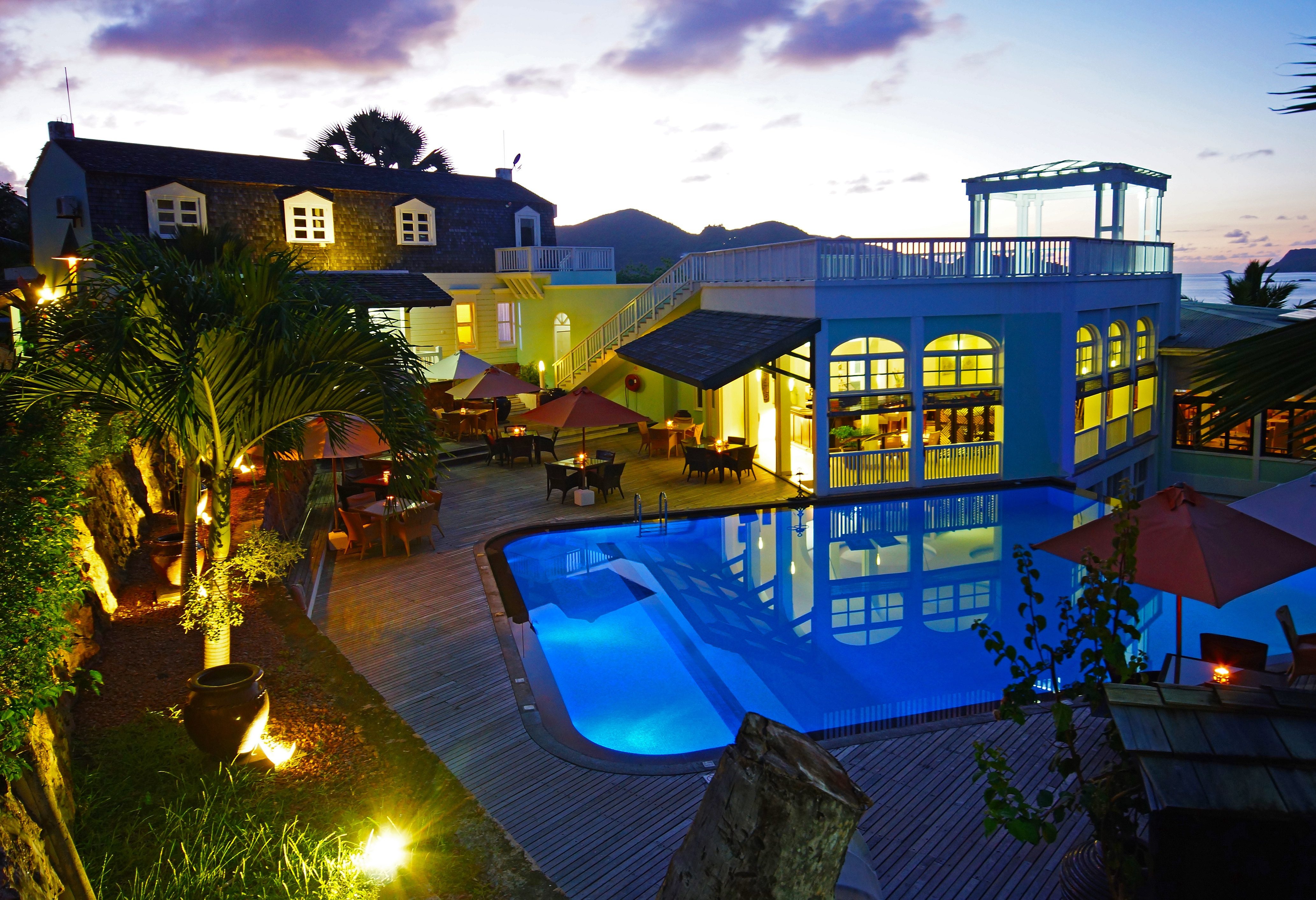 Hotel L'Archipel op Praslin in de Seychellen