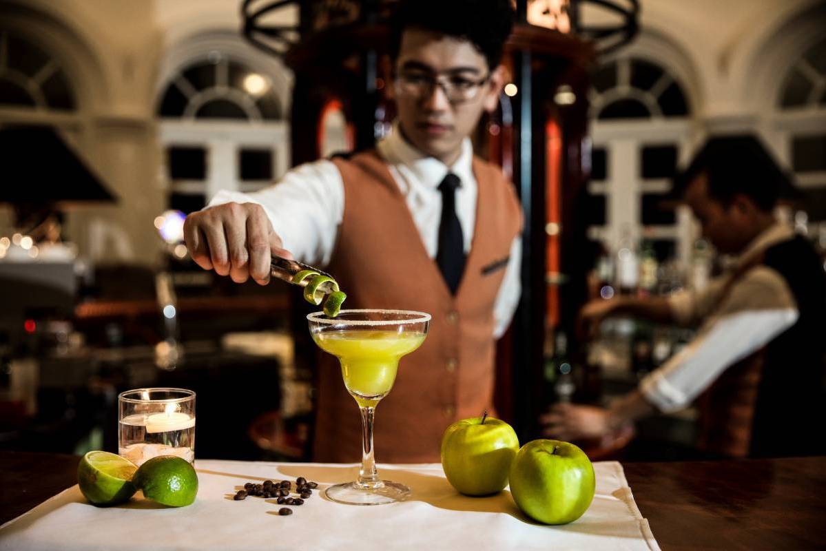 Bar van het Sunrise Resort in Nha Trang in Vietnam