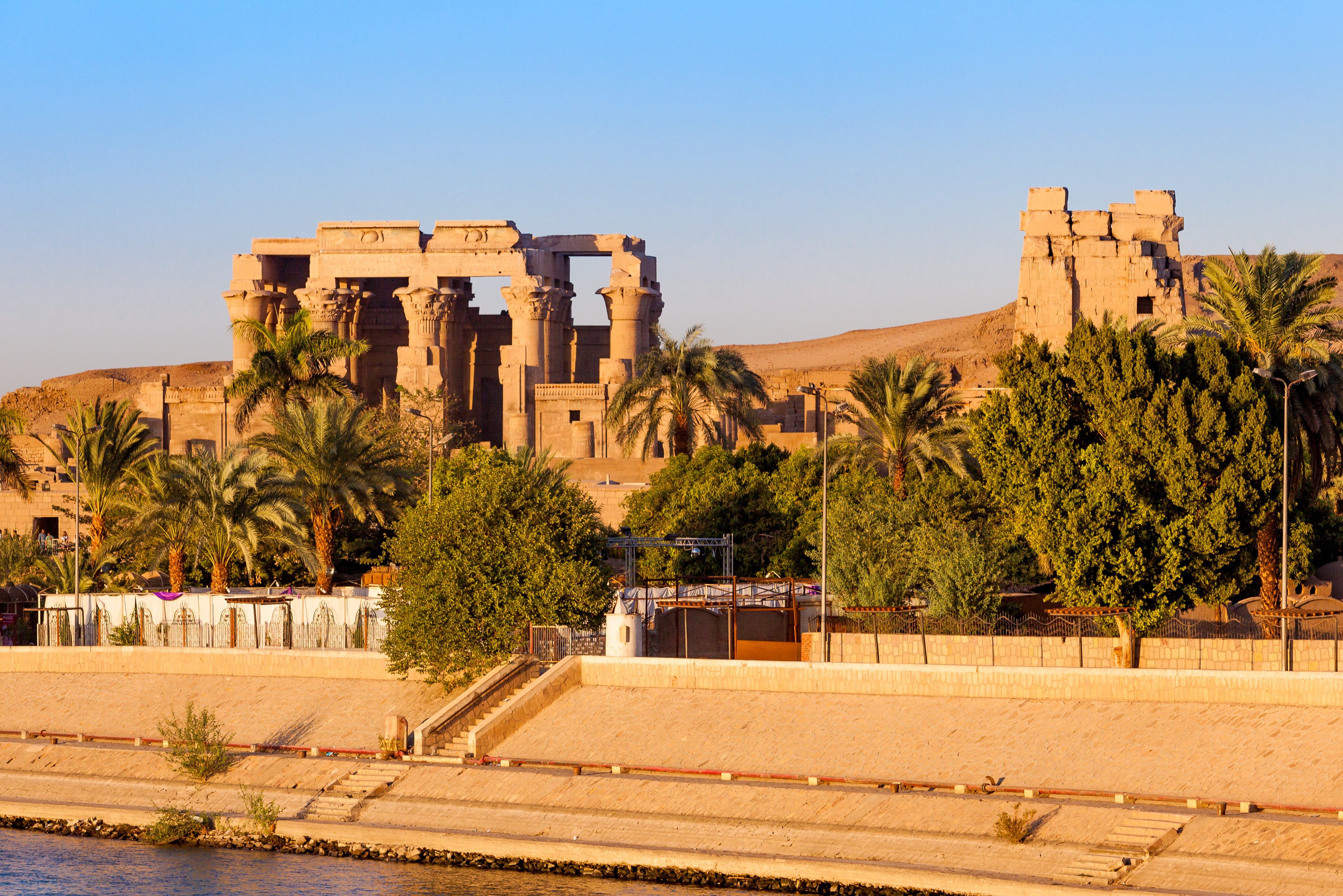 Kom Ombo tempel aan de oevers van de Nijl in Egypte
