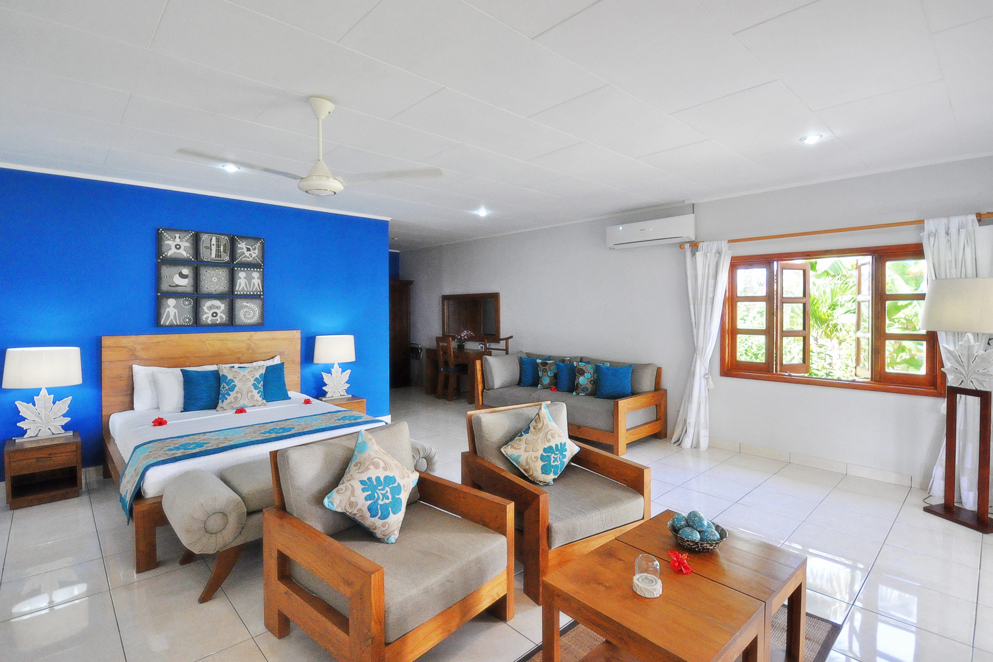 Junior Suite van Villas de Mer op Praslin in de Seychellen