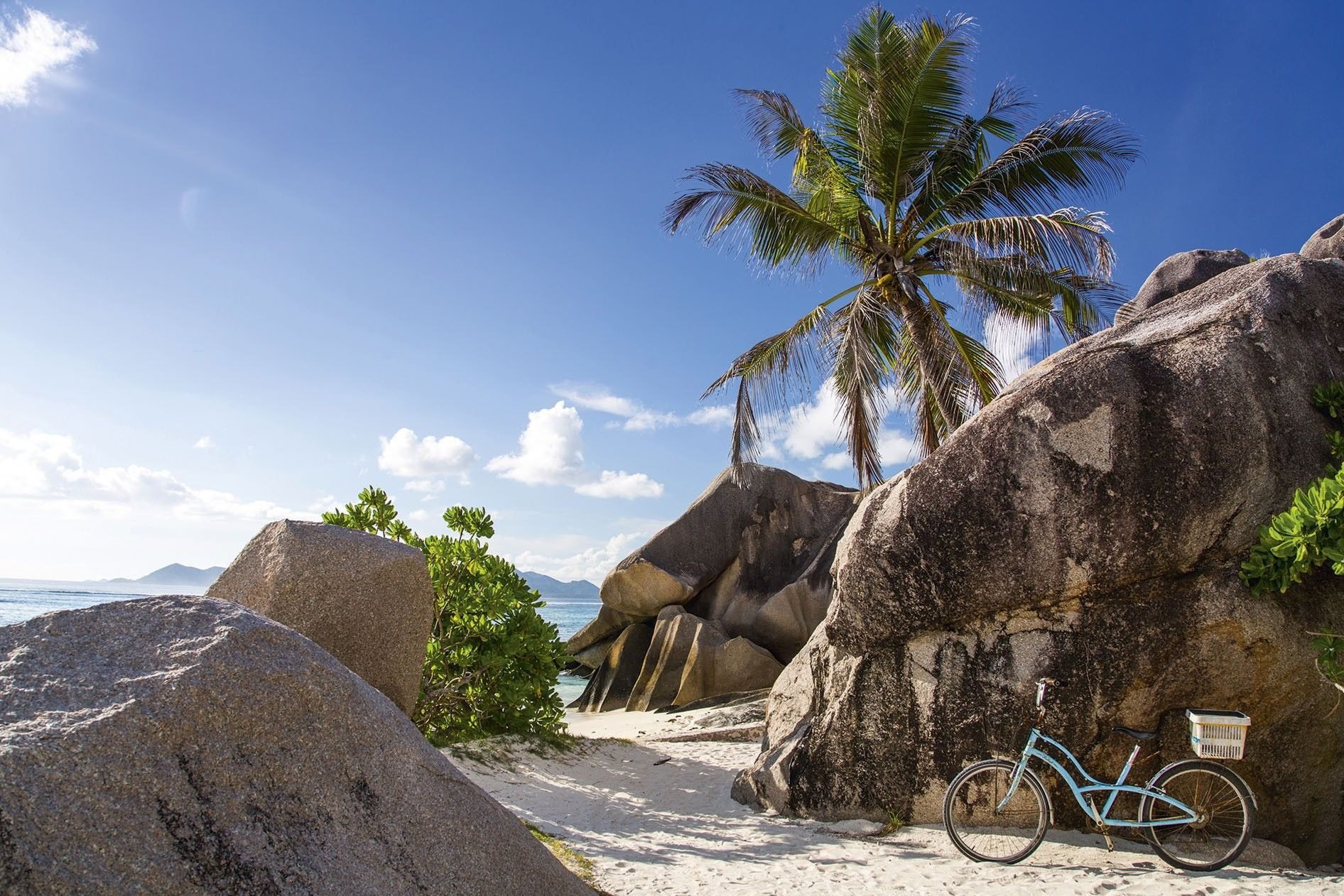 Verken La Digue in de Seychellen per fiets