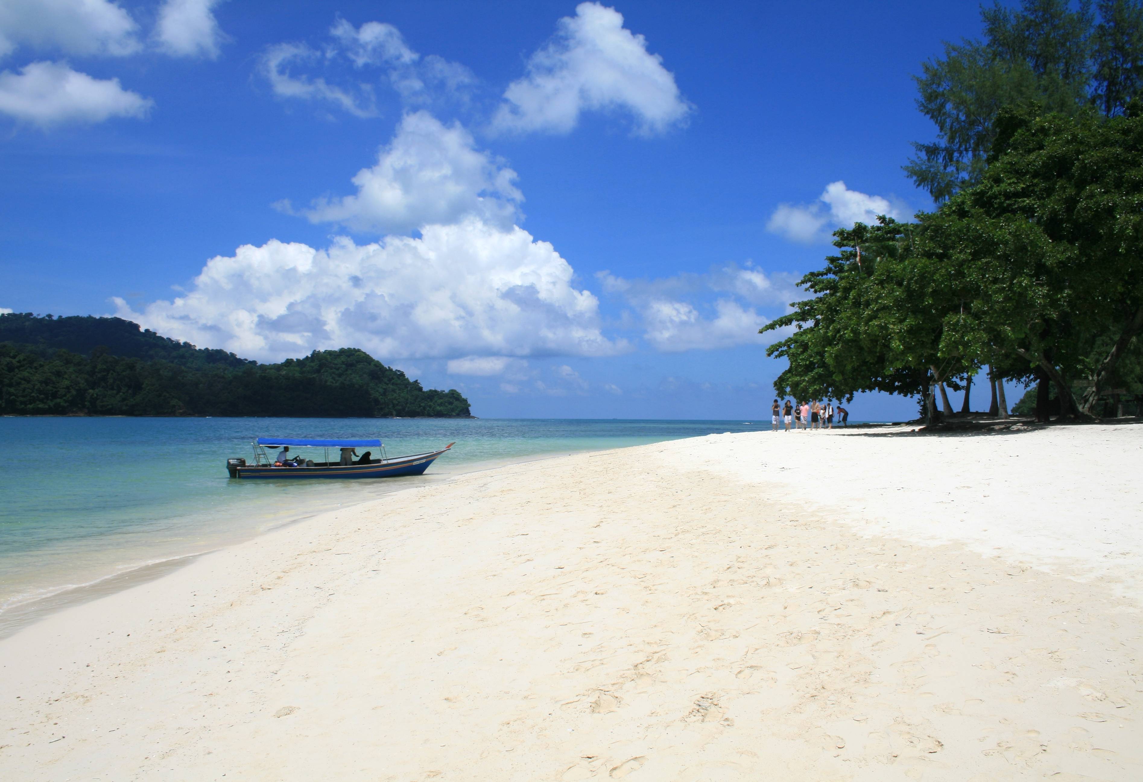 Strand van Langkawi in Maleisië