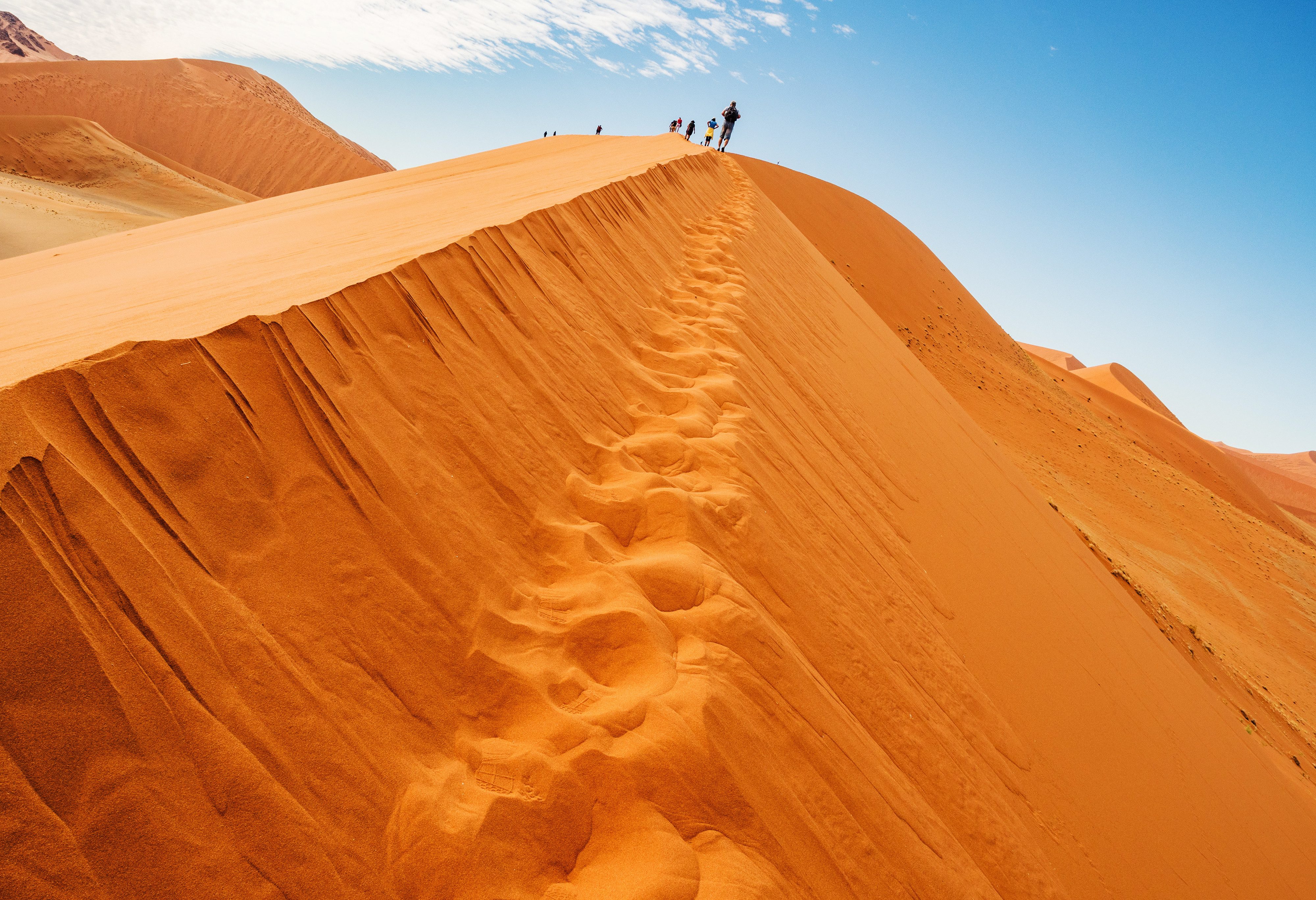 Sossusvlei in  Namibië
