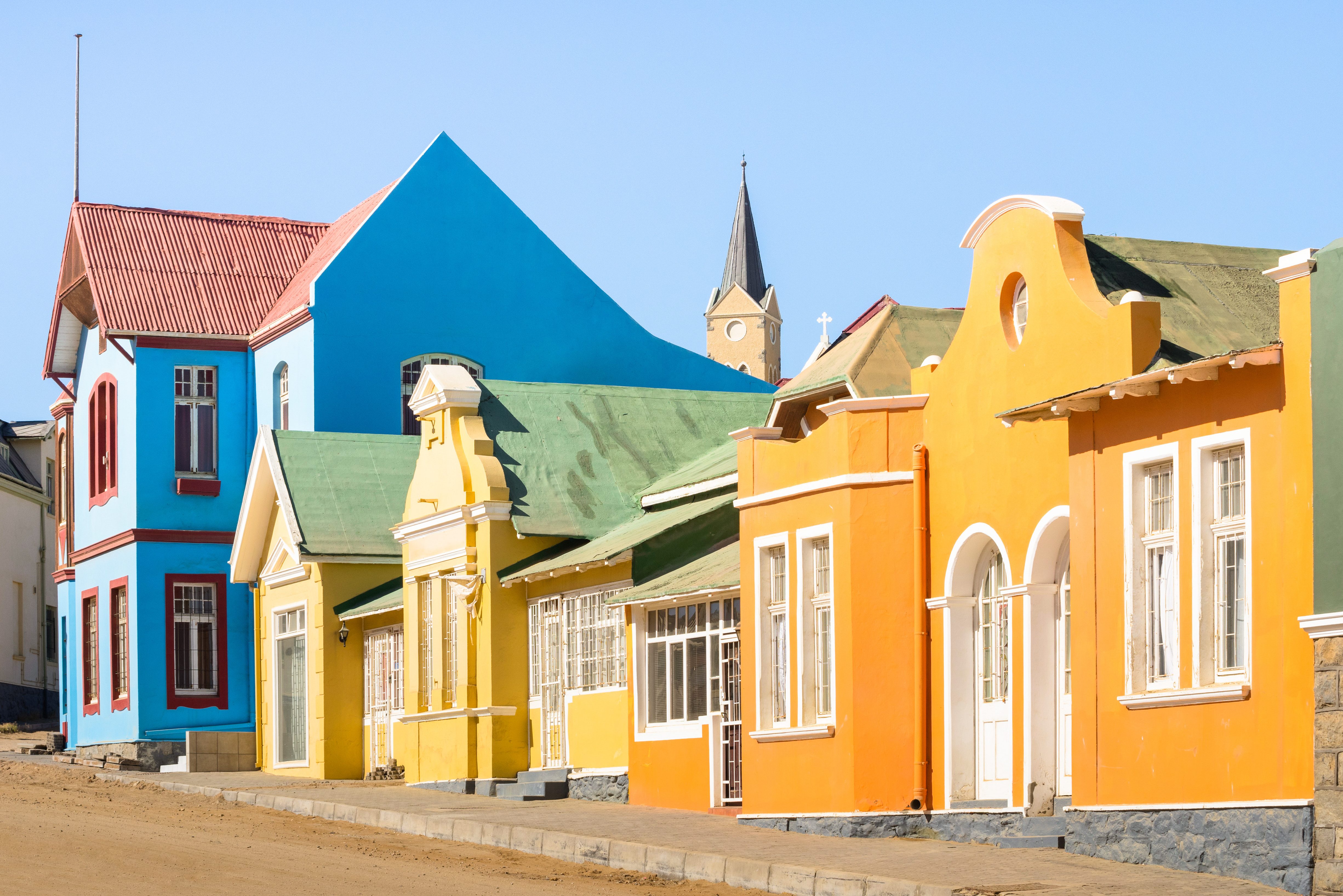 De spookstad Lüderitz in Namibië