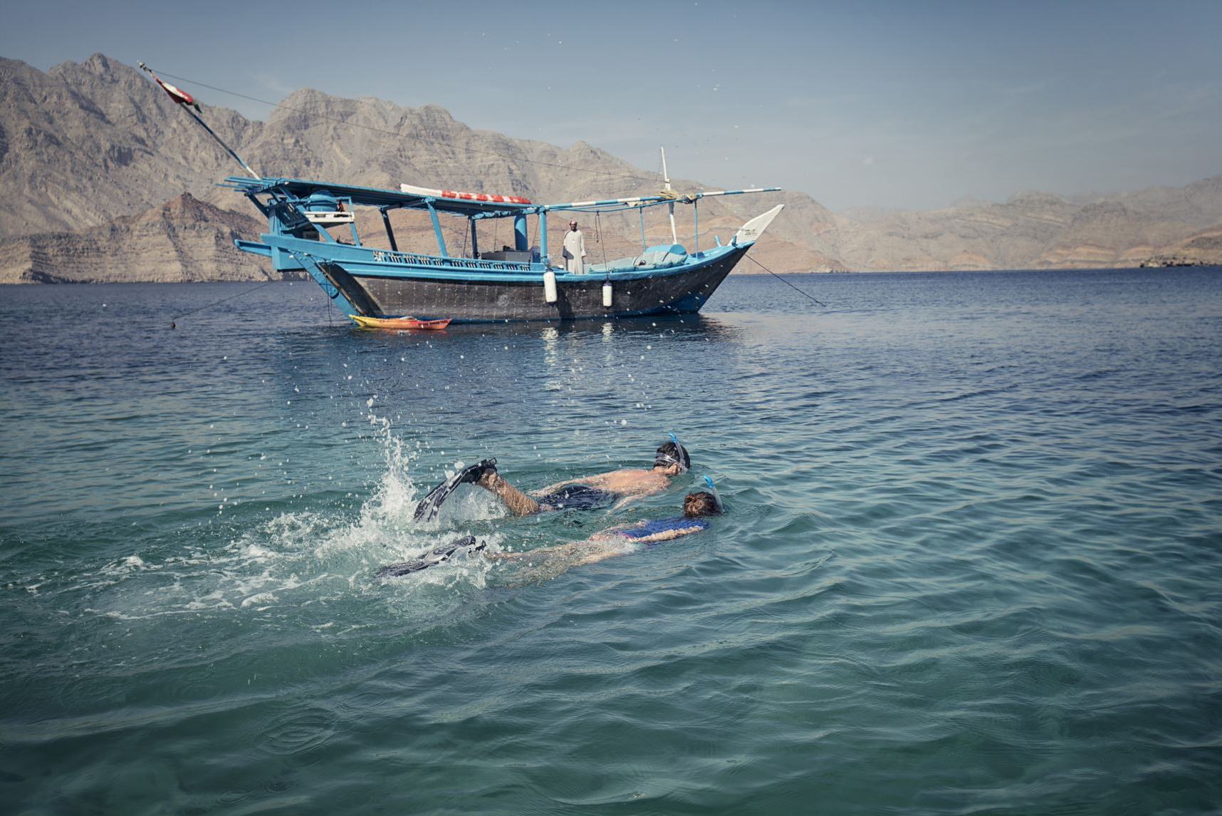 Snorkelen bij Musandam in Oman
