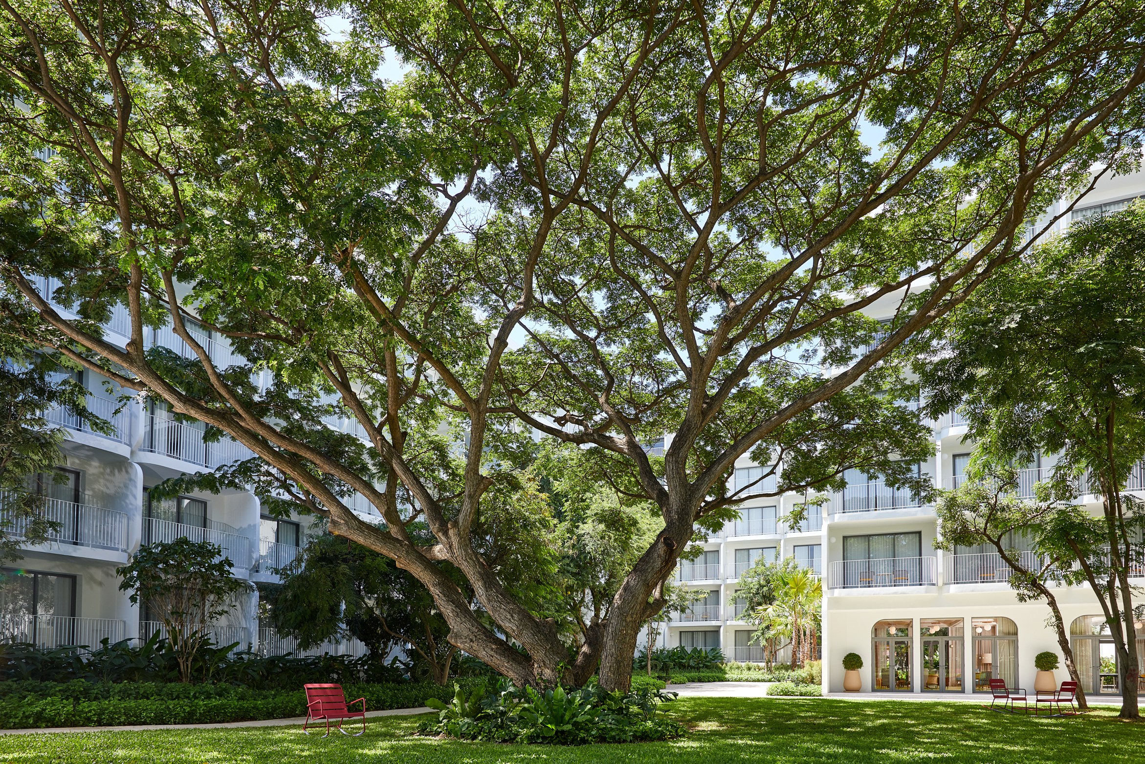 Thailand Hua Hin The Standard Hotel Tuin