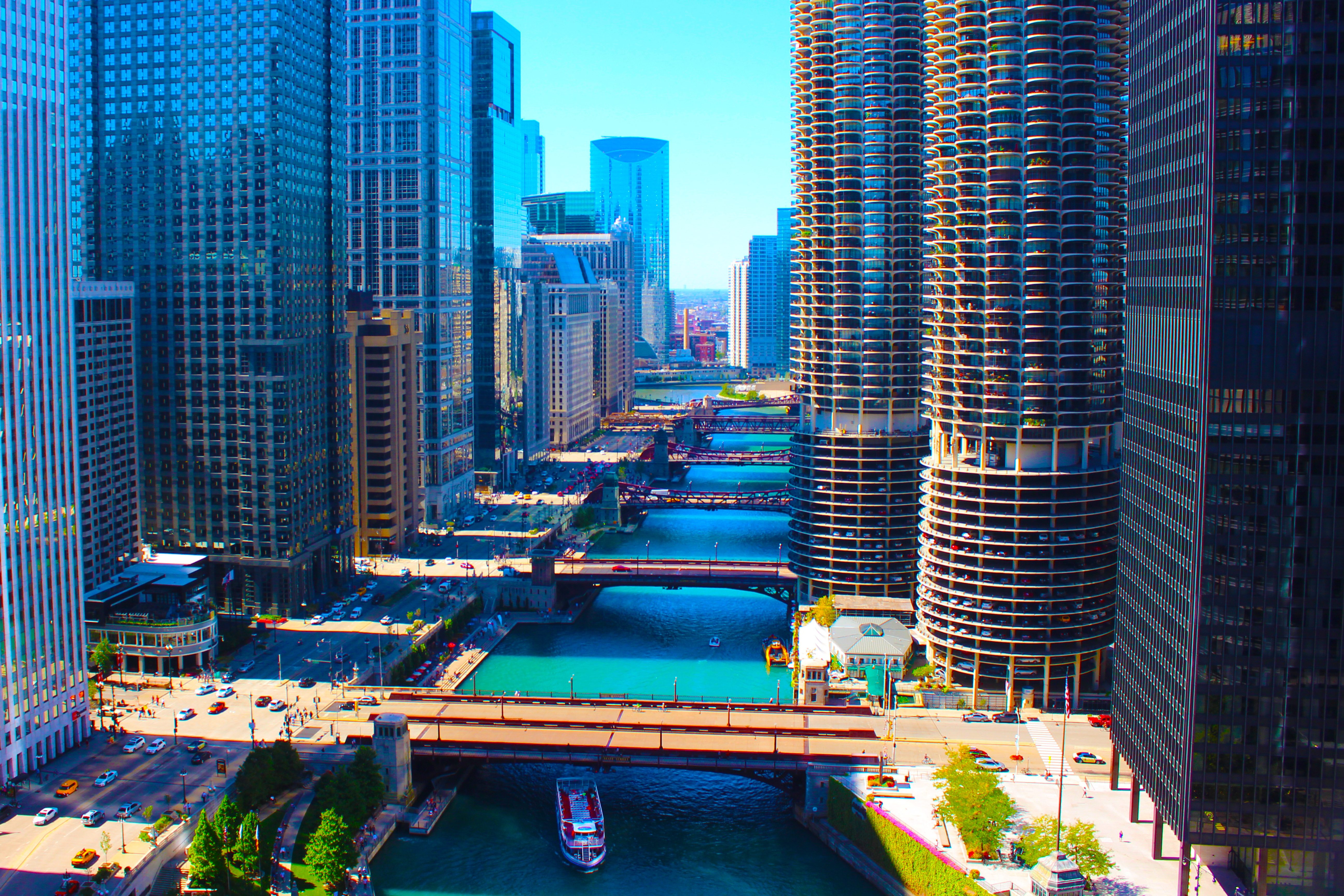 amerika-chicago-rivier