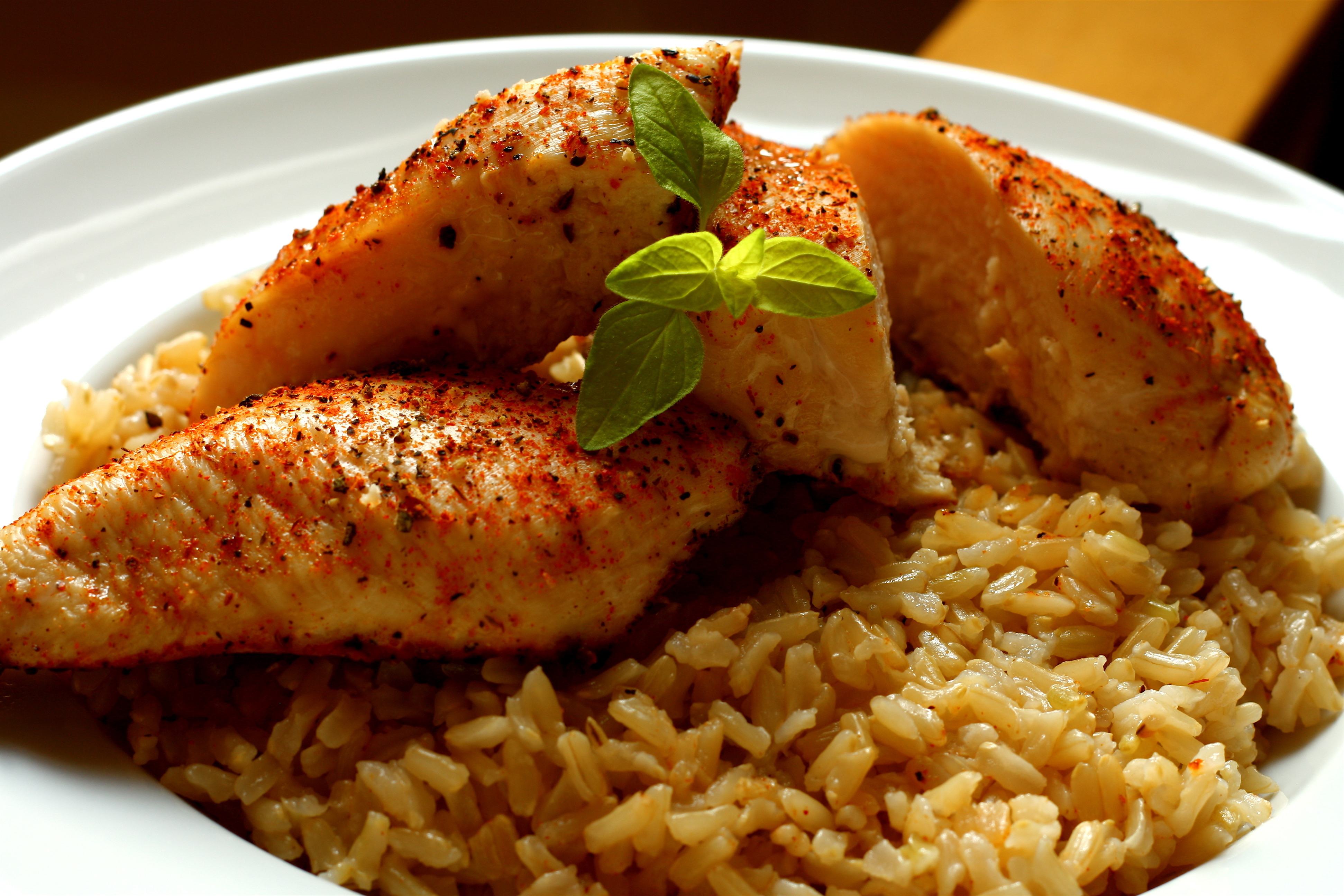 amerika-cajun-rijst-met-kip