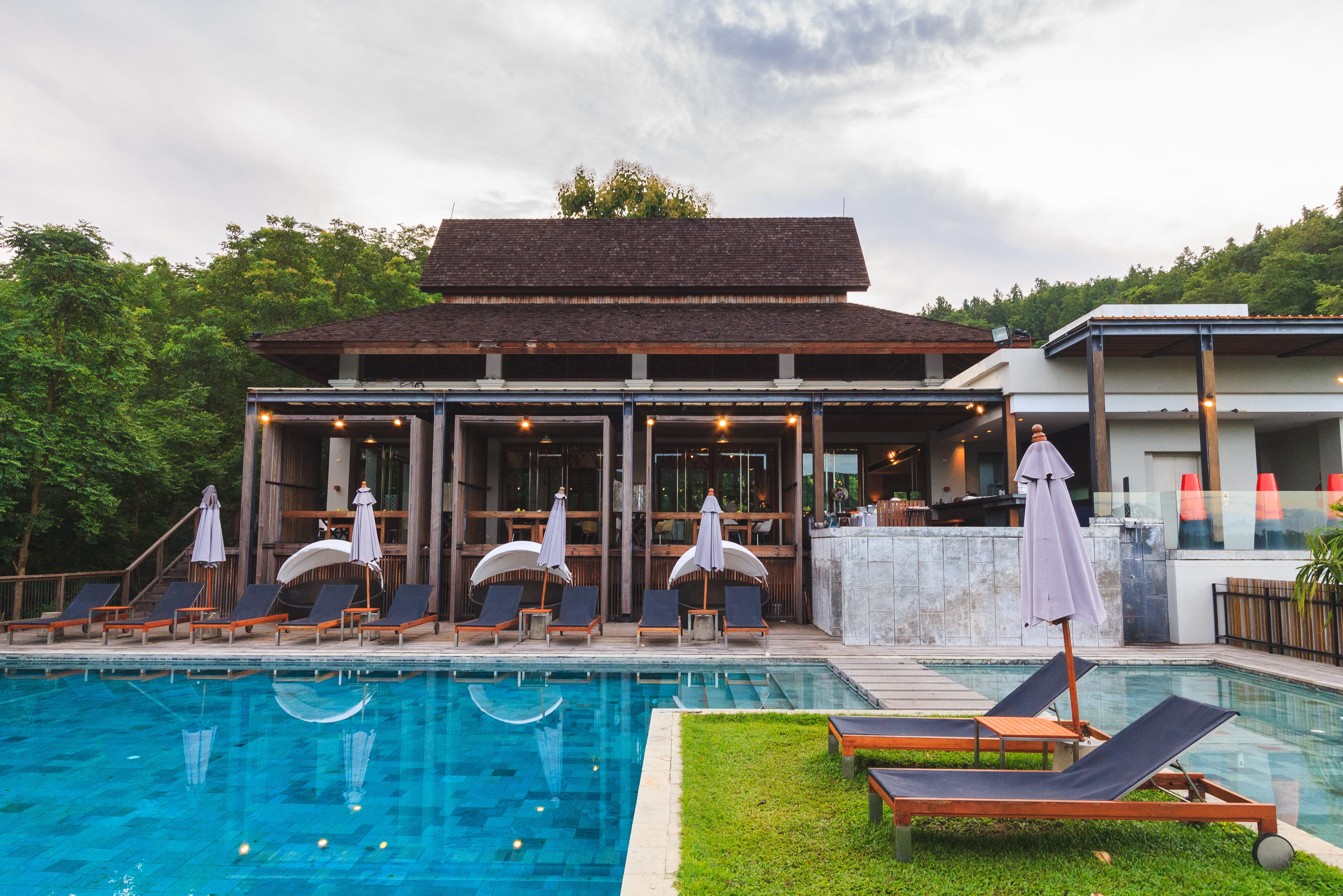 Thailand Chiang Mai Veranda High Resort Zwembad