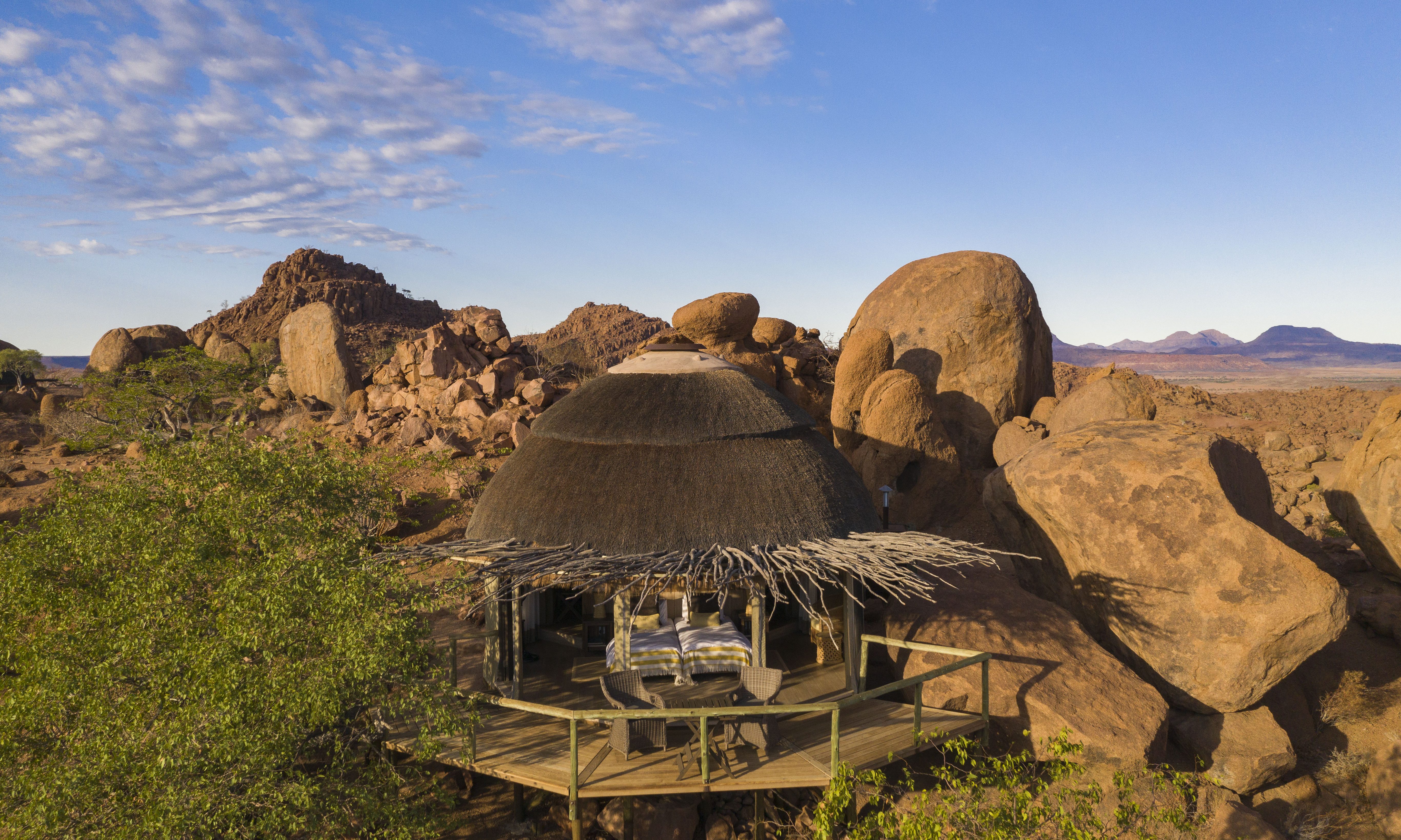 Mowani Mountain Lodge Damaraland Namibië