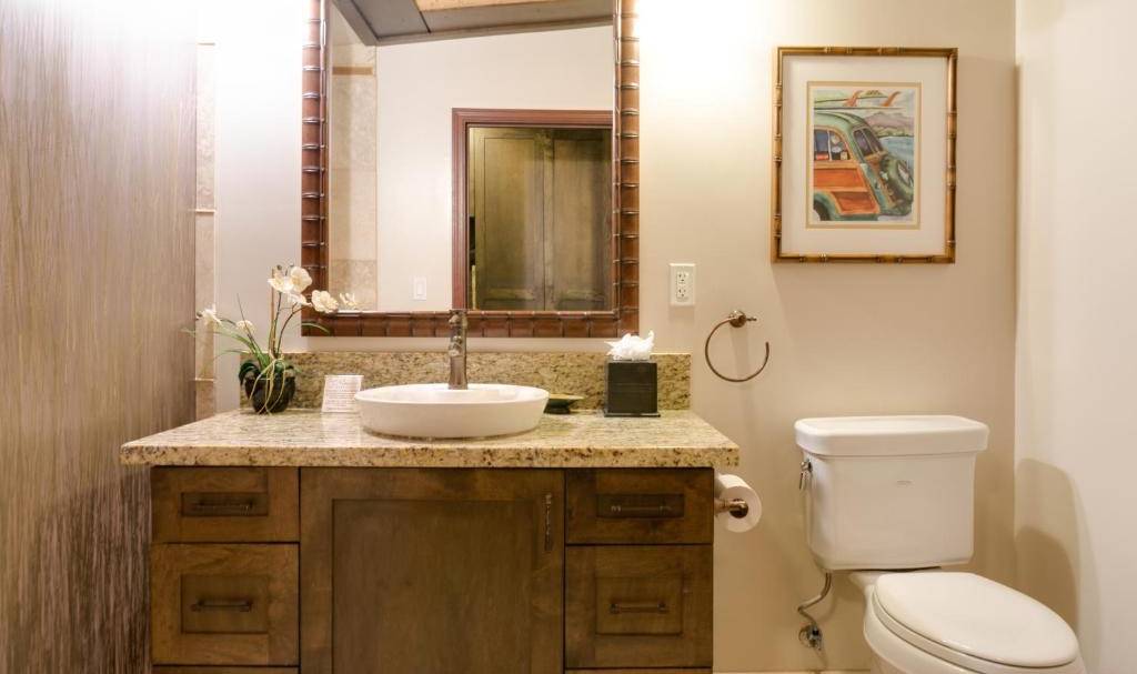 USA Hawaii Maui Mauian Hotel Badkamer