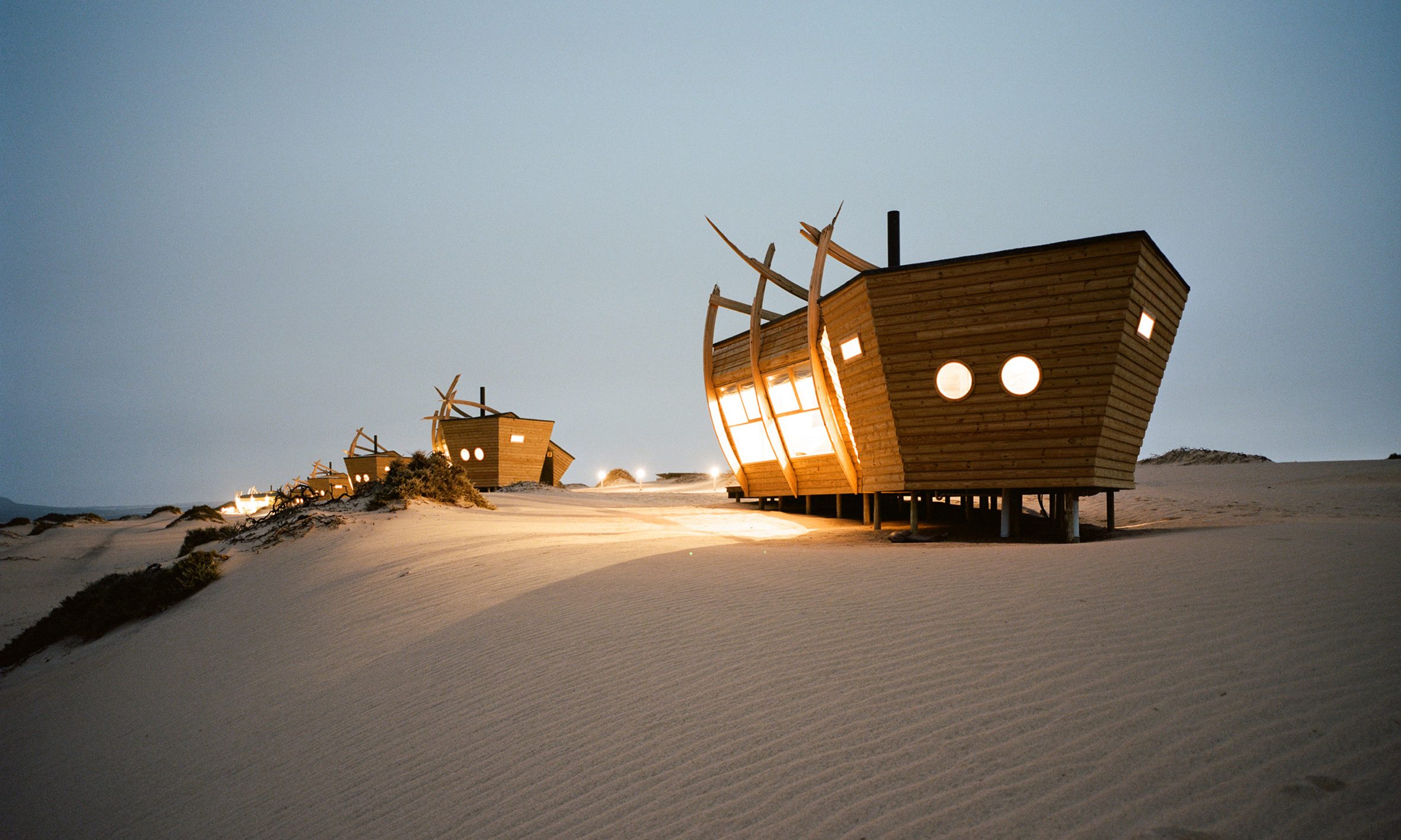 Shipwreck Lodge Skeleton Coast Namibië