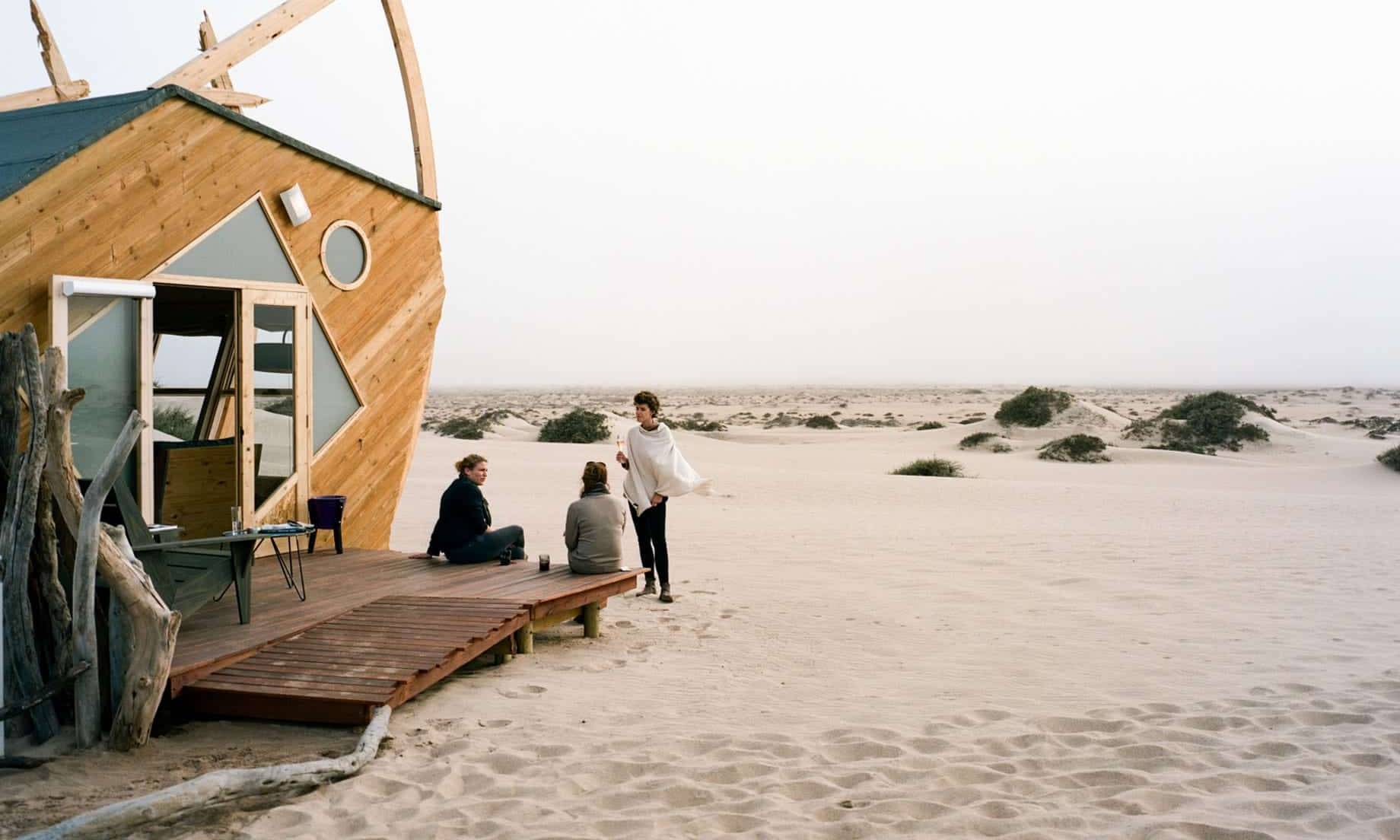 Shipwreck Lodge Skeleton Coast Namibië