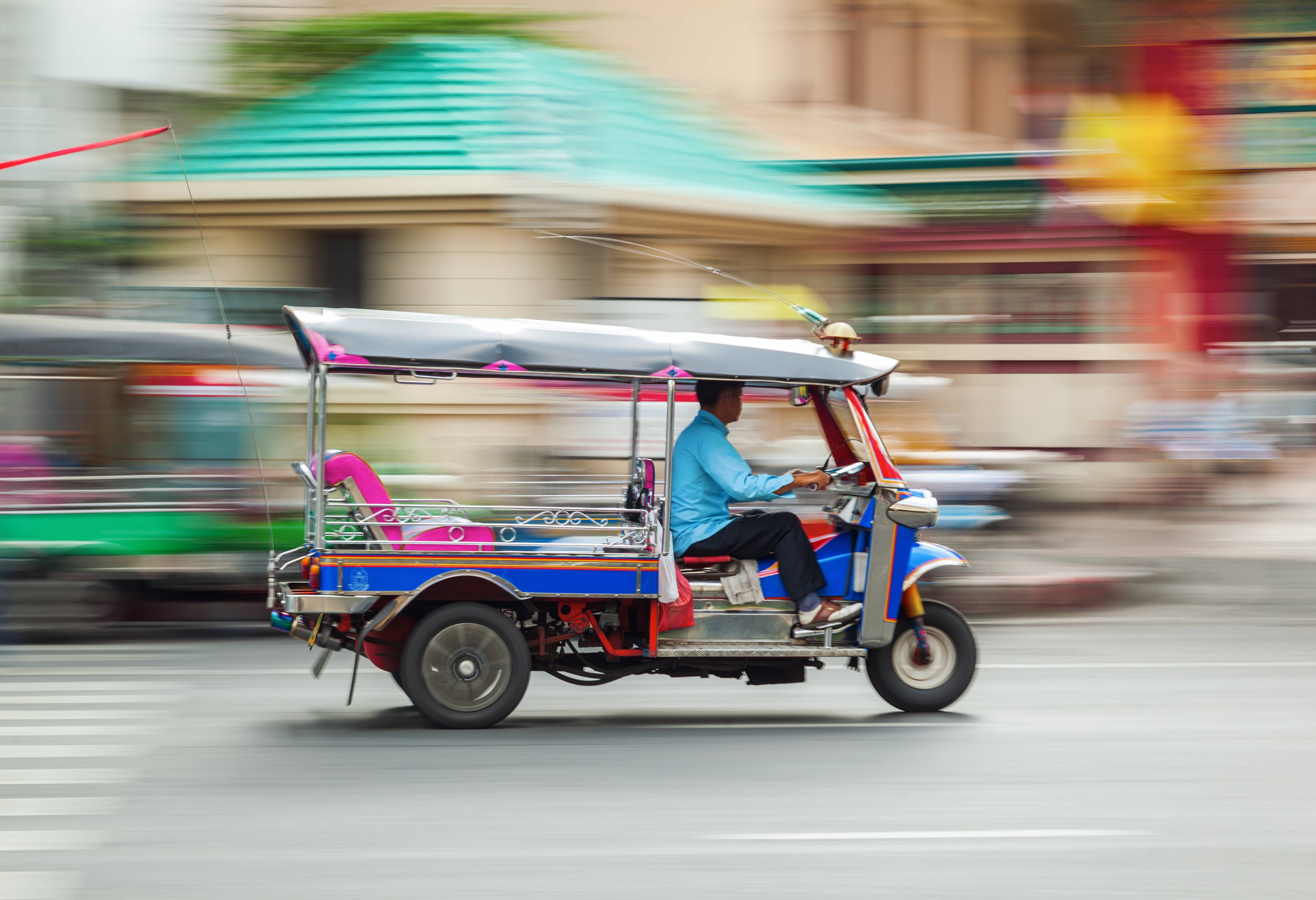 Tuktuk in Bangkok Thailand