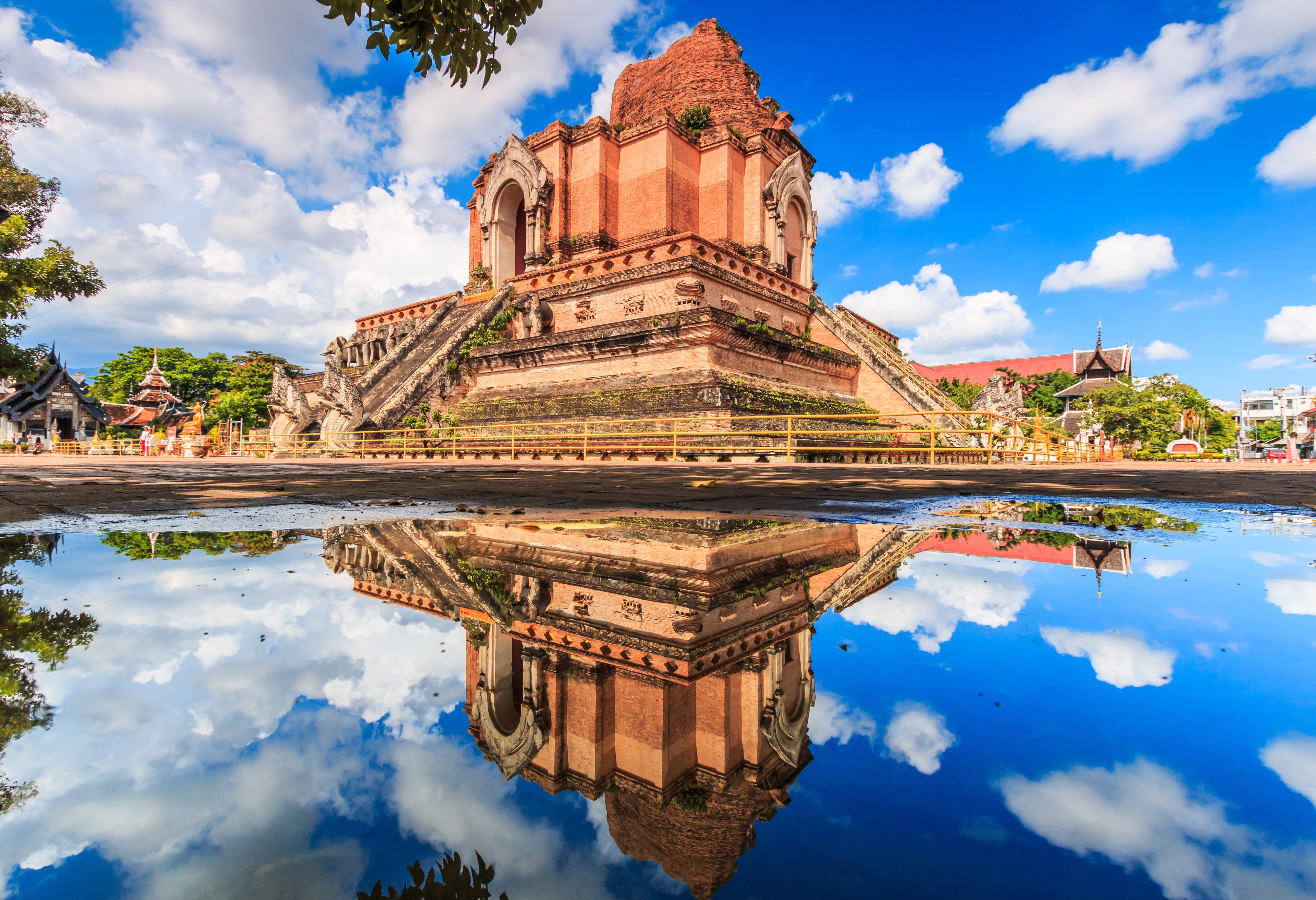 Wat Chedi Luang in Chiang Mai