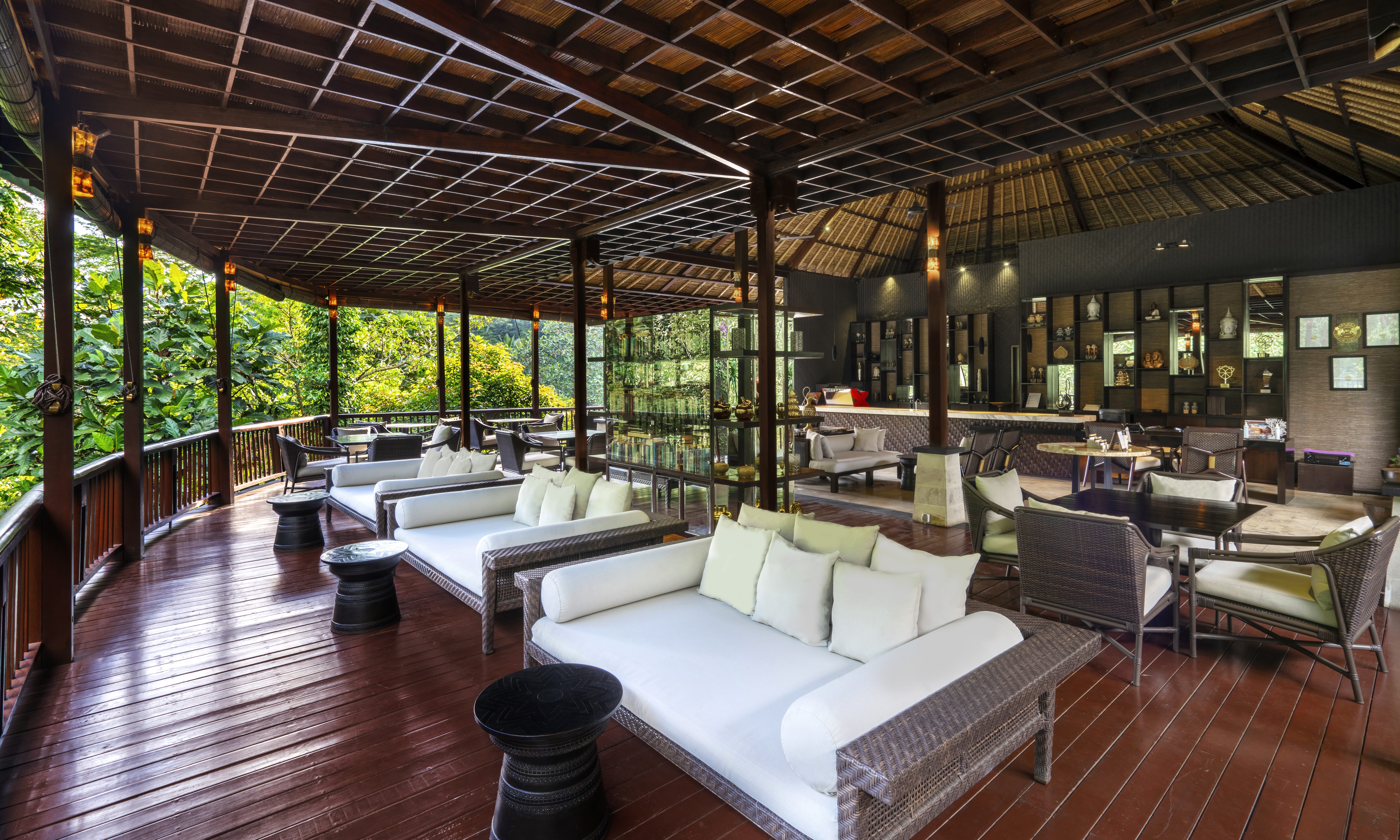 Indonesie Hanging Gardens of Bali Spa Lounge