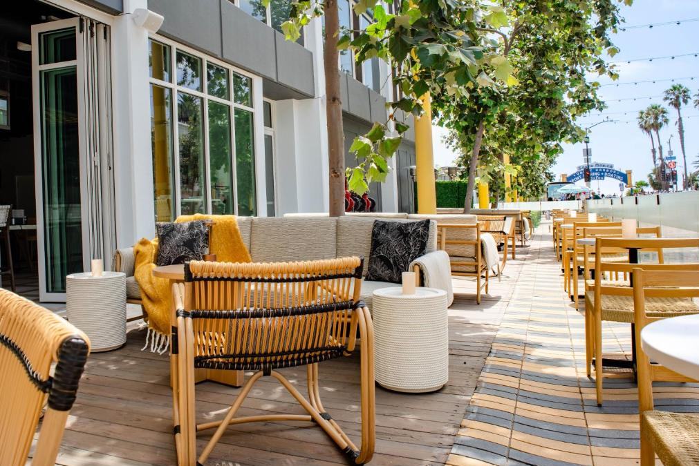 USA Pierside Hotel Santa Monica Pierside Terras
